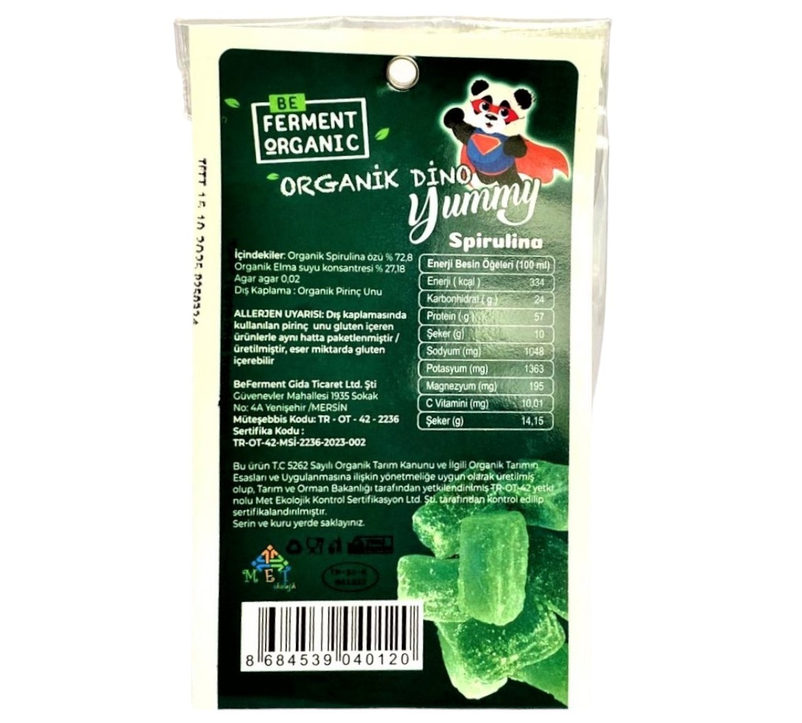 Organik Spirulina Yummy 60 Gr