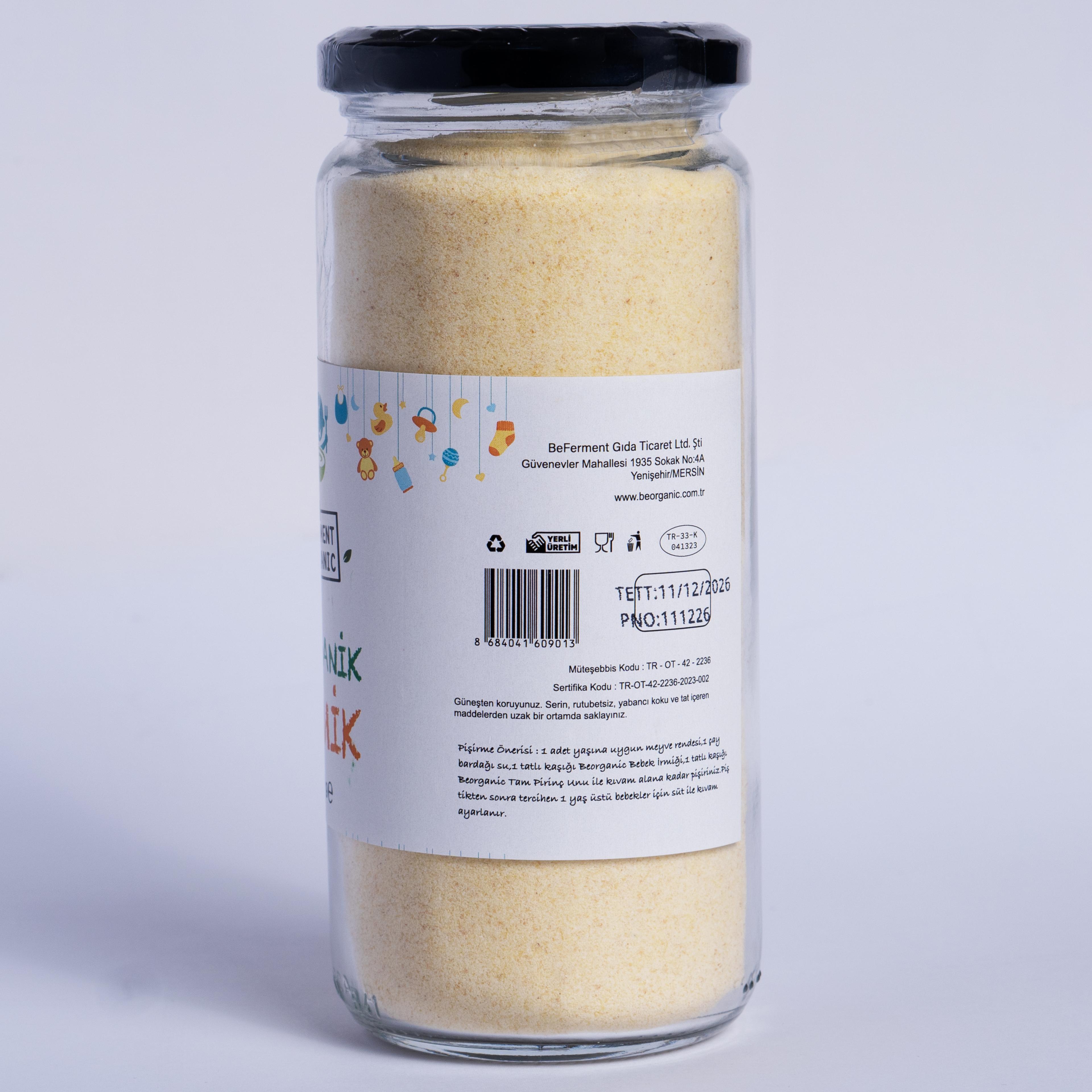Organik Ruşeymli İrmik 330 Gr