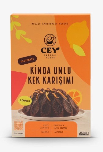 Kinoa Unlu Limonlu Kek Karışımı 265 Gr