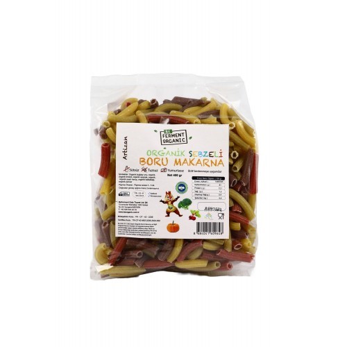 Organik Boru Makarna - 450 Gr
