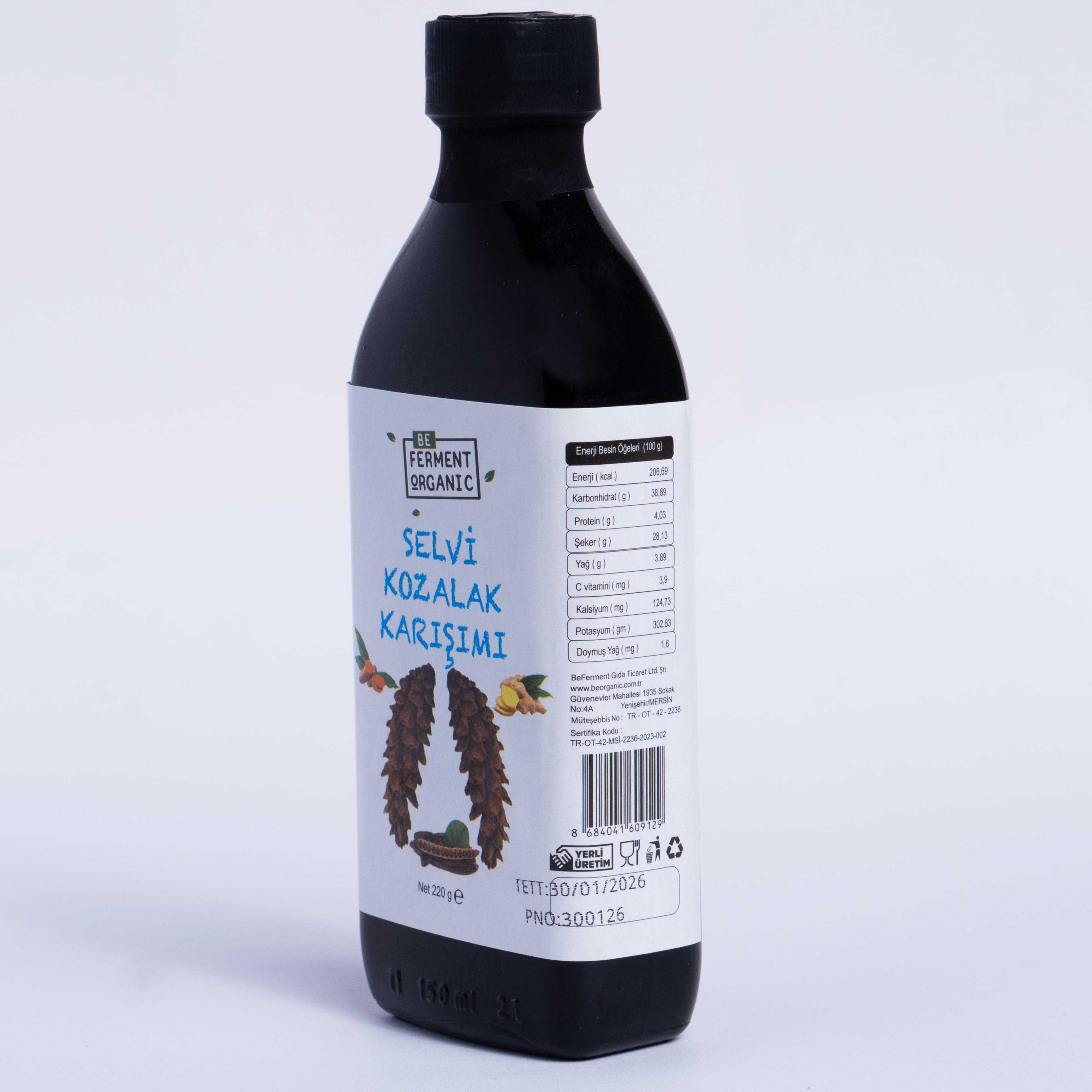 Organik Çam Kozalağı Mix 220 Gr