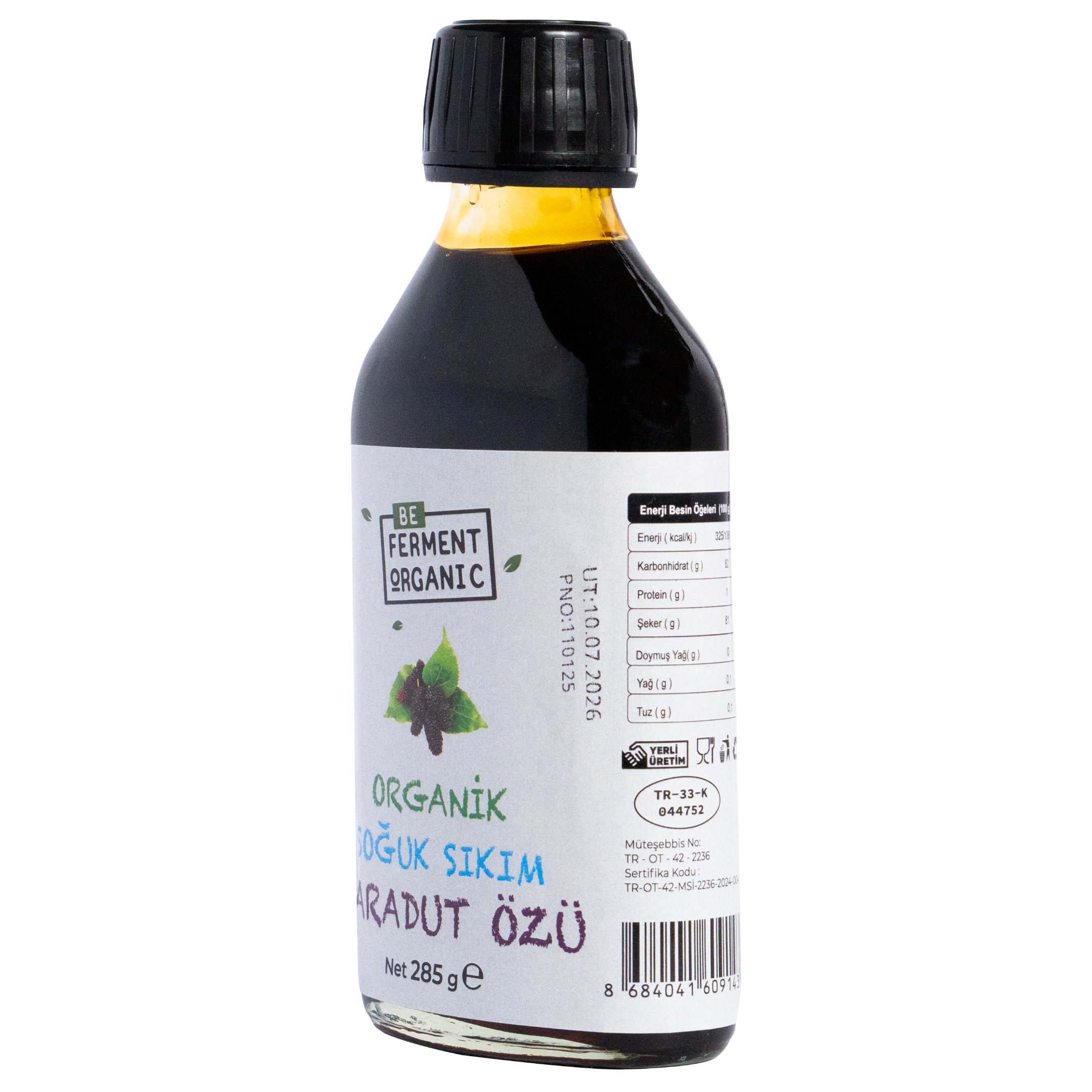 Organik Karadut Özü 285 Gr