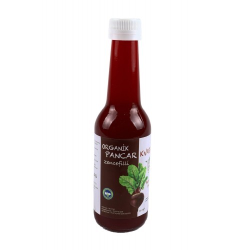 Organik Pancar Kvass Zencefilli - 250 Ml