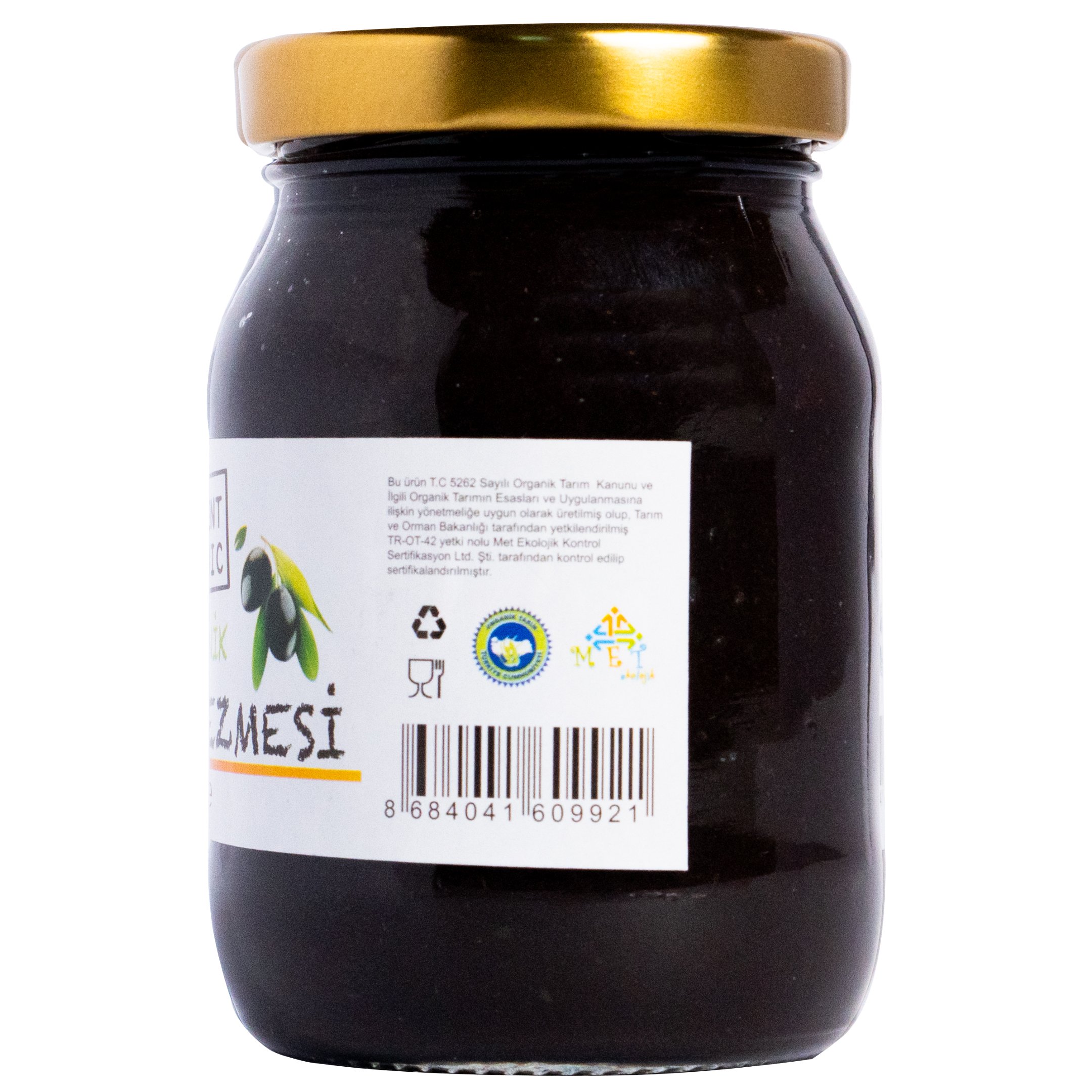 Organik Zeytin Ezmesi 190 Ml