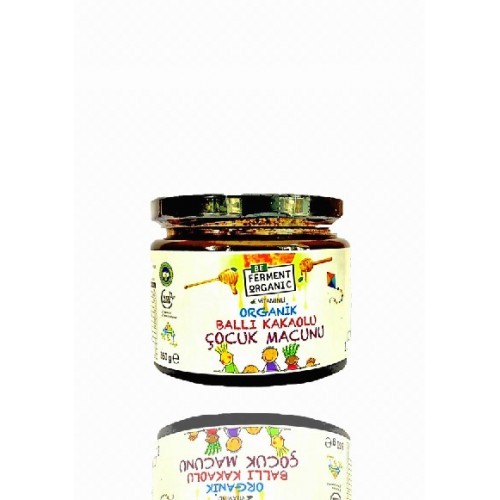 Organik Ballı Kakaolu Çocuk Macunu 350 Gr