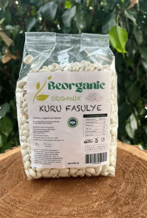 Organik Kuru Fasulye 800 Gr