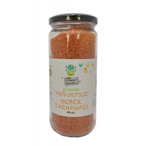 Organik Yoğurtsuz Bebek Tarhanası - 400 Gr