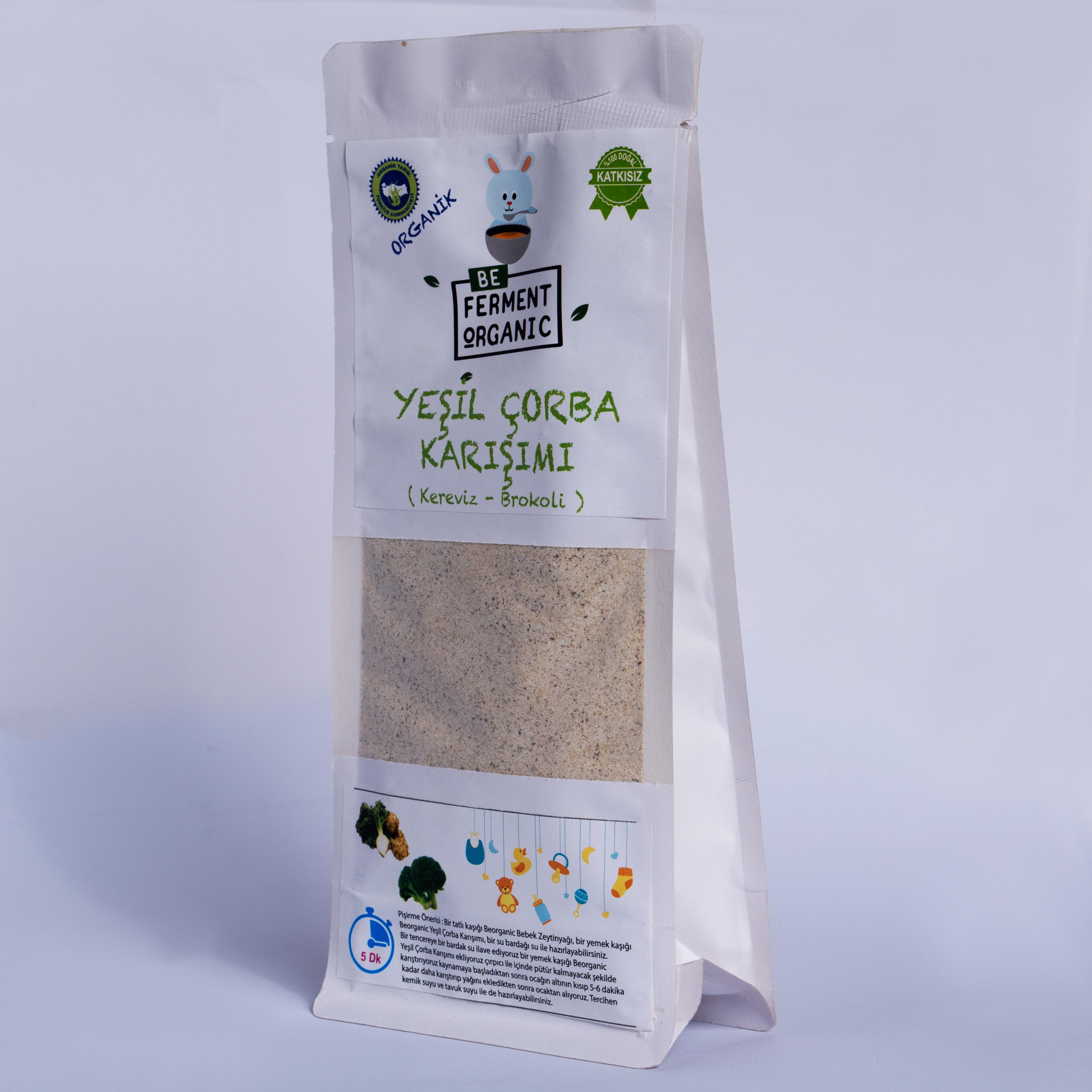Organik Yeşil Çorba Karışımı 180 Gr