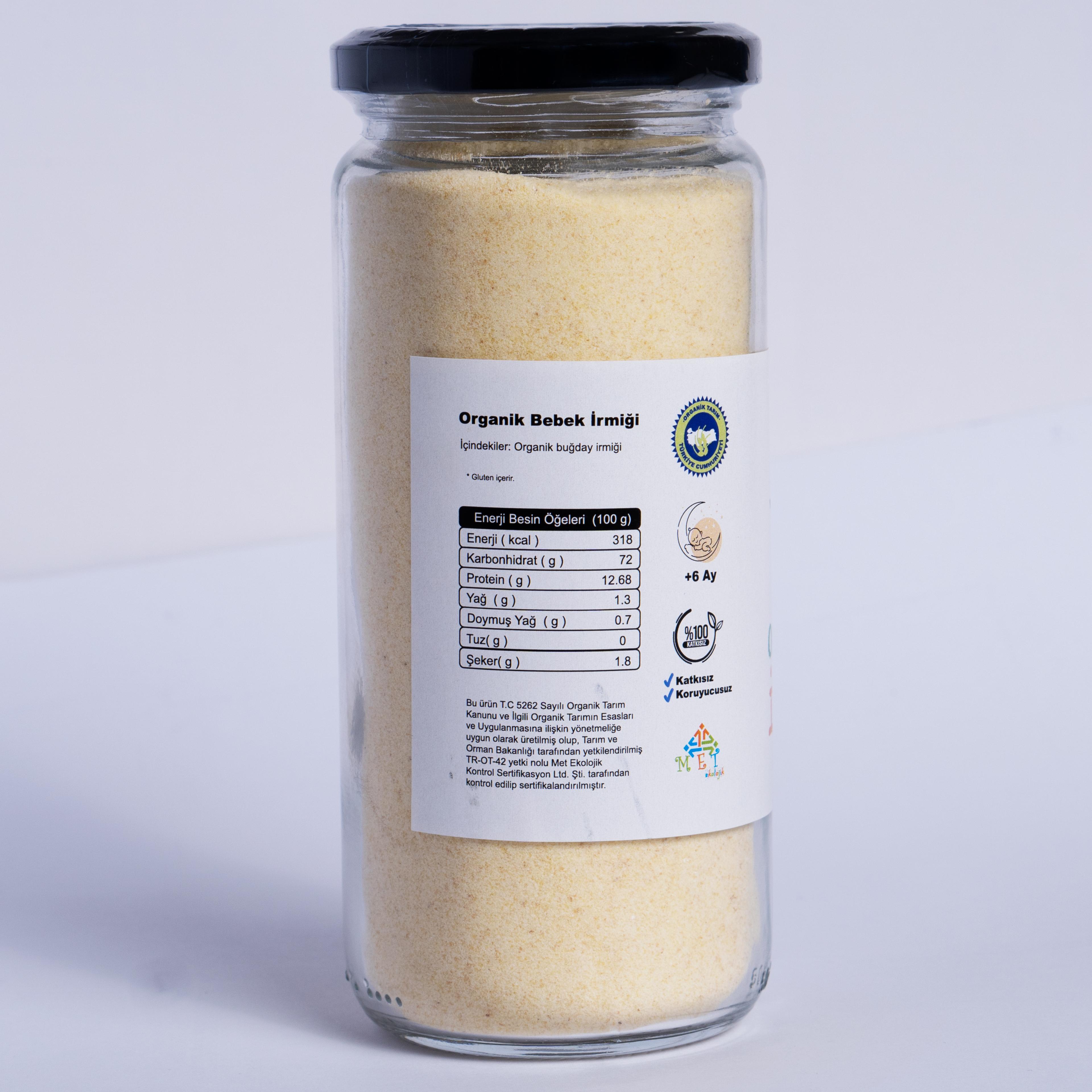 Organik Ruşeymli İrmik 330 Gr