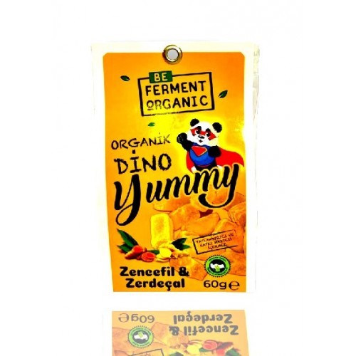 Organic Zencefil&Zerdeçal Yummy 60 Gr