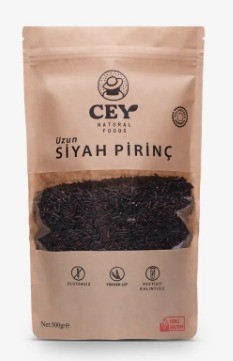 Uzun Siyah Pirinç 500 Gr