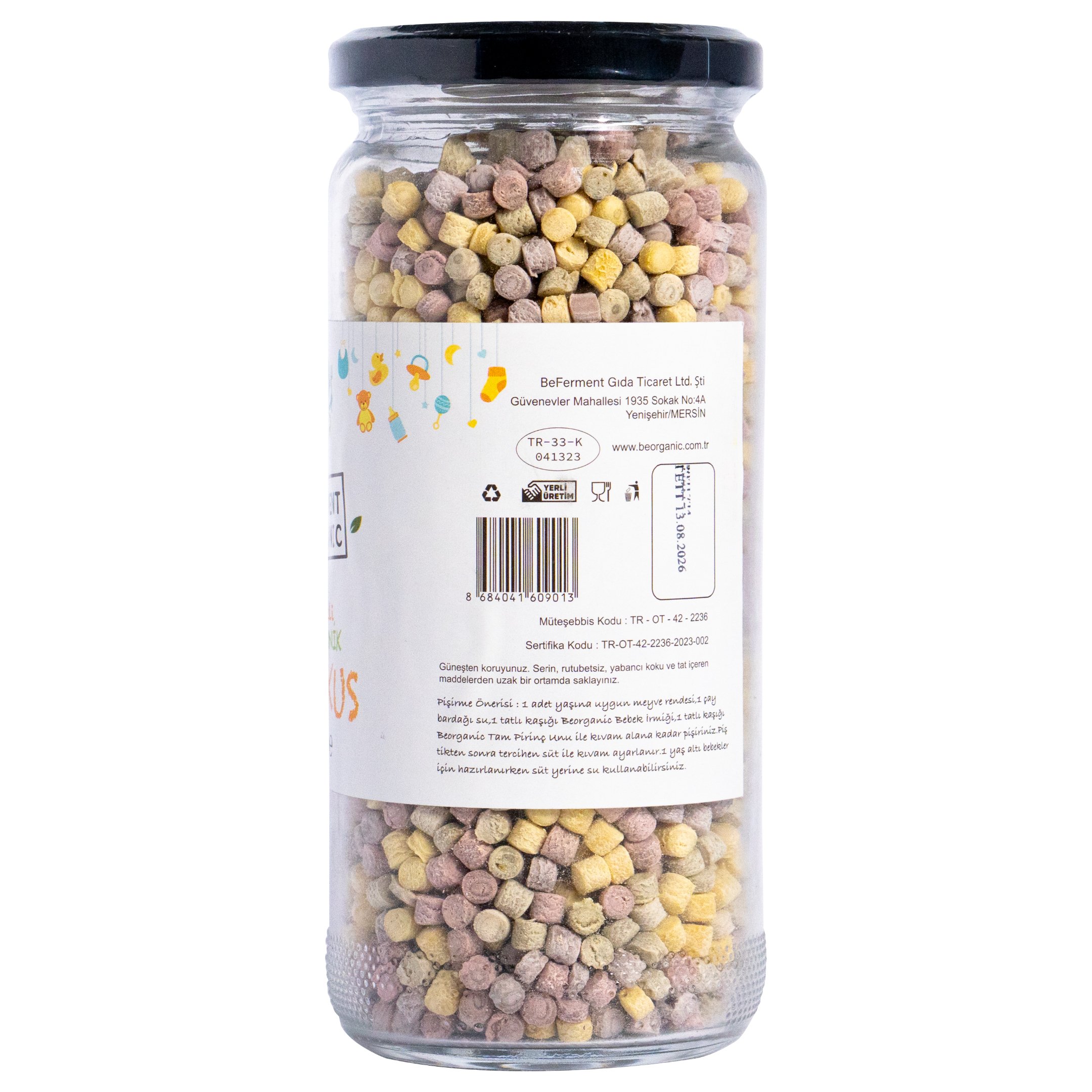 Organik Sebzeli Kuskus 300 Gr