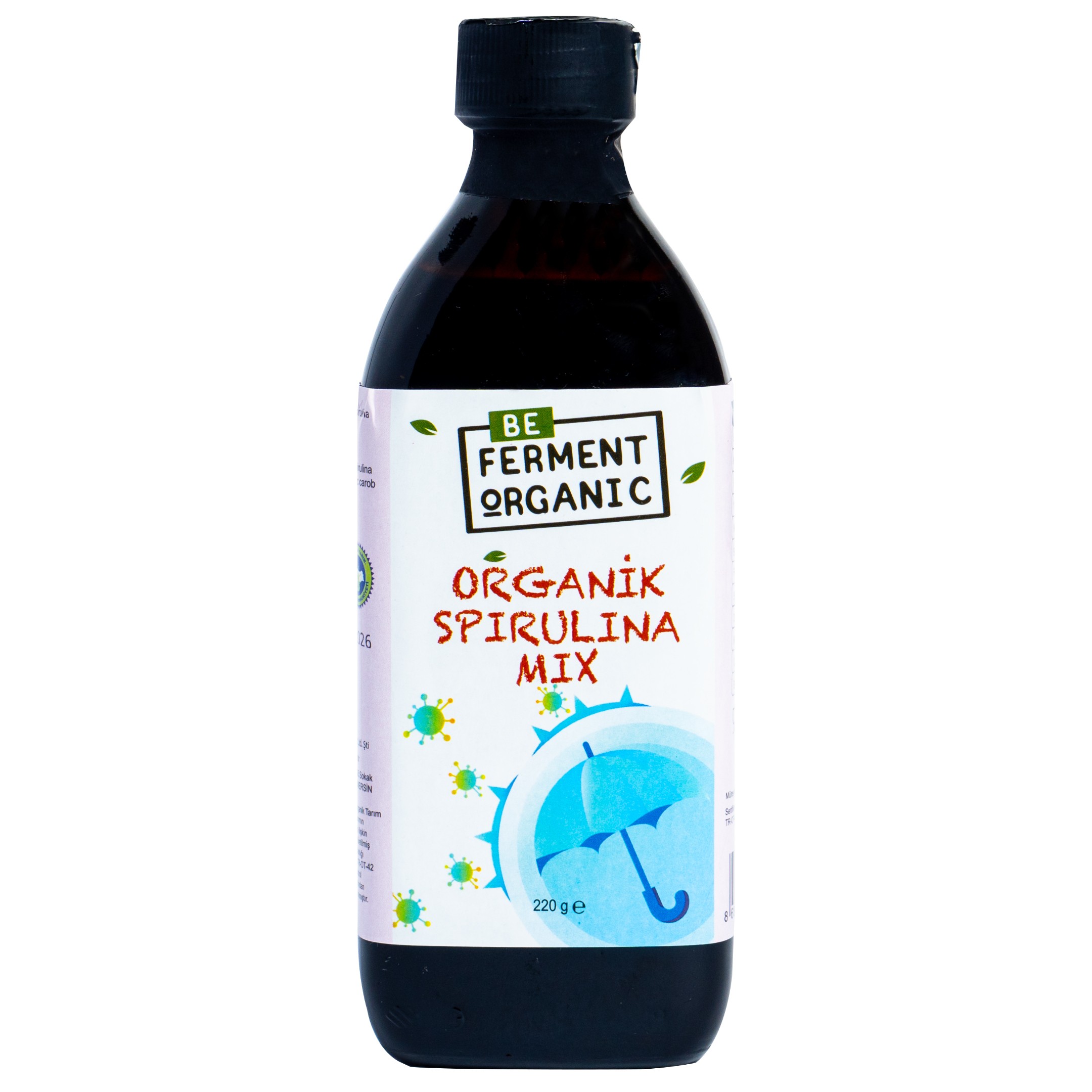 Organik Spirulinalı Mix 220 Gr