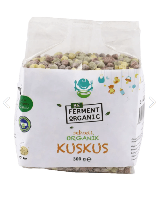 Organik Sebzeli Kuskus 300 Gr