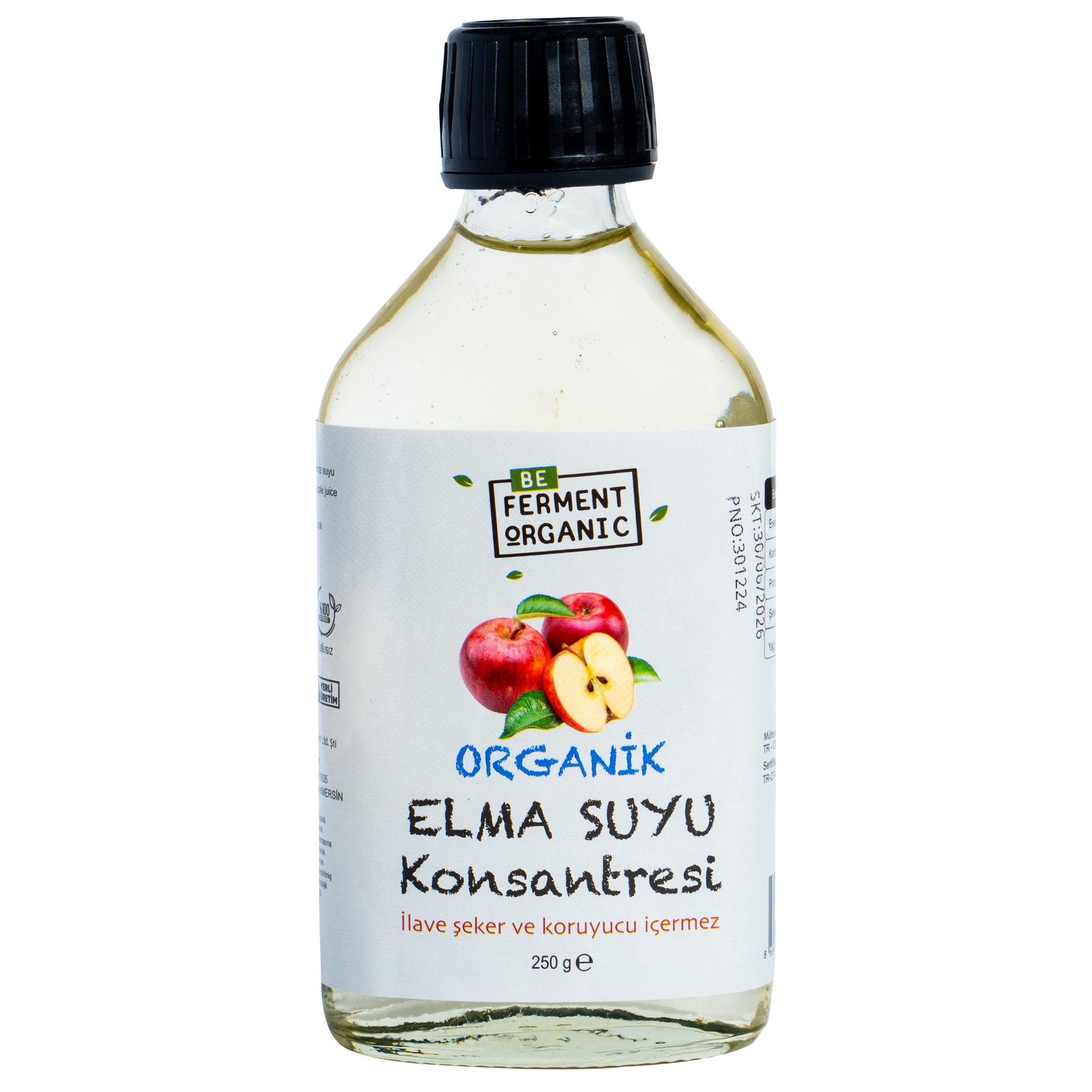 Organik Elma Suyu Konsantresi