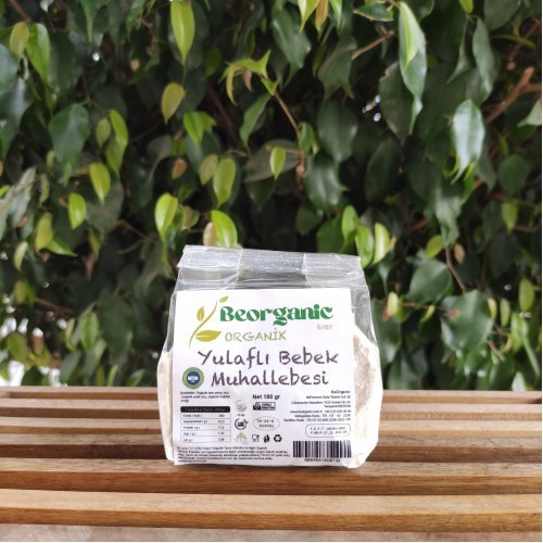 Organik Yulaf Unlu Muhallebi - 180 Gr