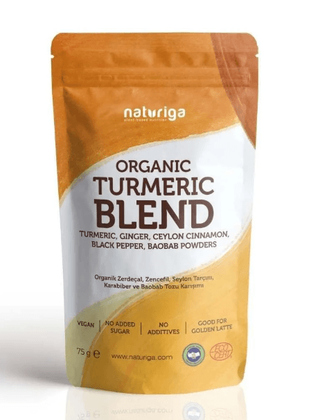 Organik Zerdeçallı Karışım (Altın Süt Karışımı) 75 Gr