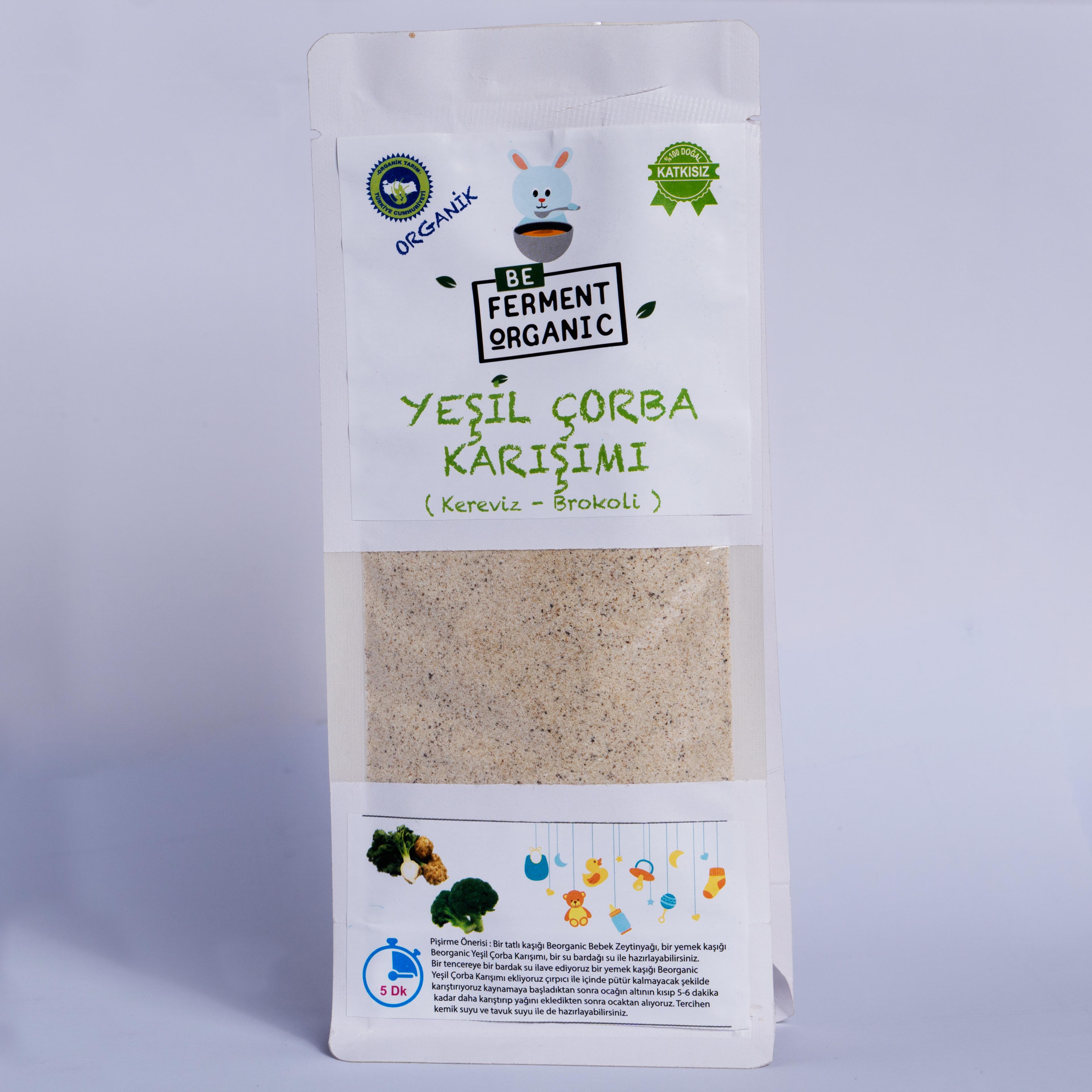 Organik Yeşil Çorba Karışımı 180 Gr