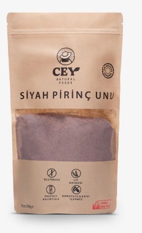 Siyah Pirinç Unu 500 Gr