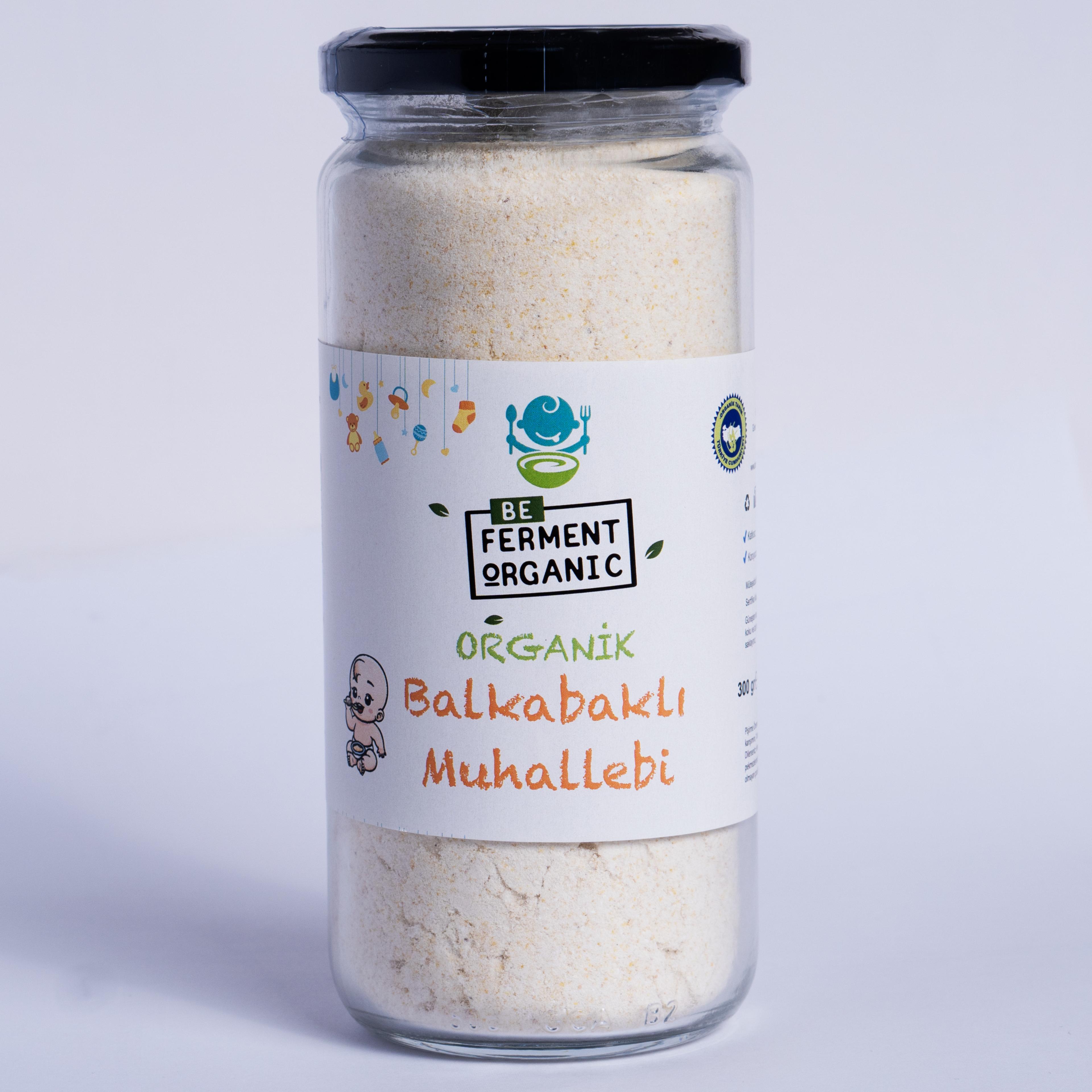 Organik Balkabaklı Muhallebi - 300 Gr