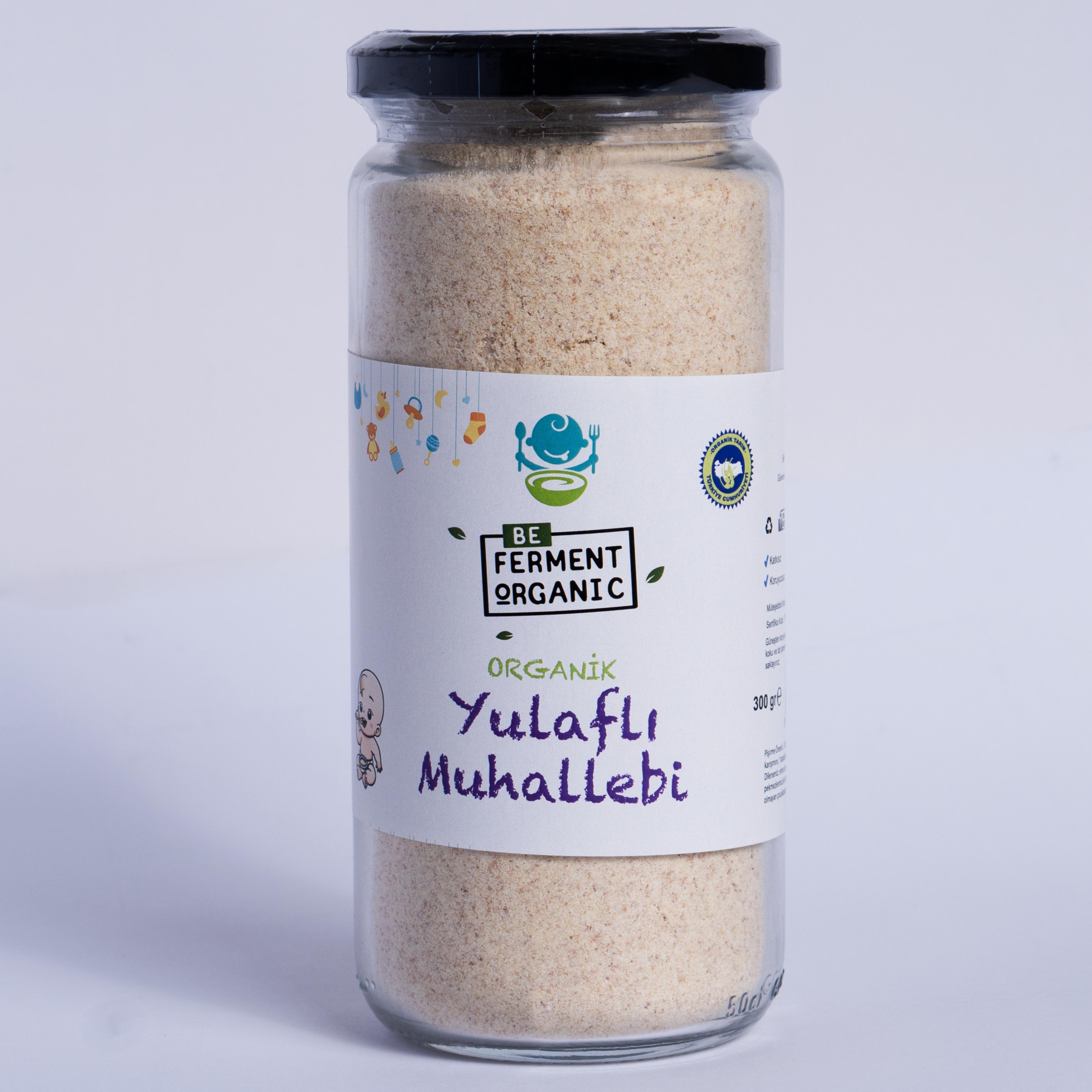 Organik Yulaf Unlu Muhallebi - 300 Gr