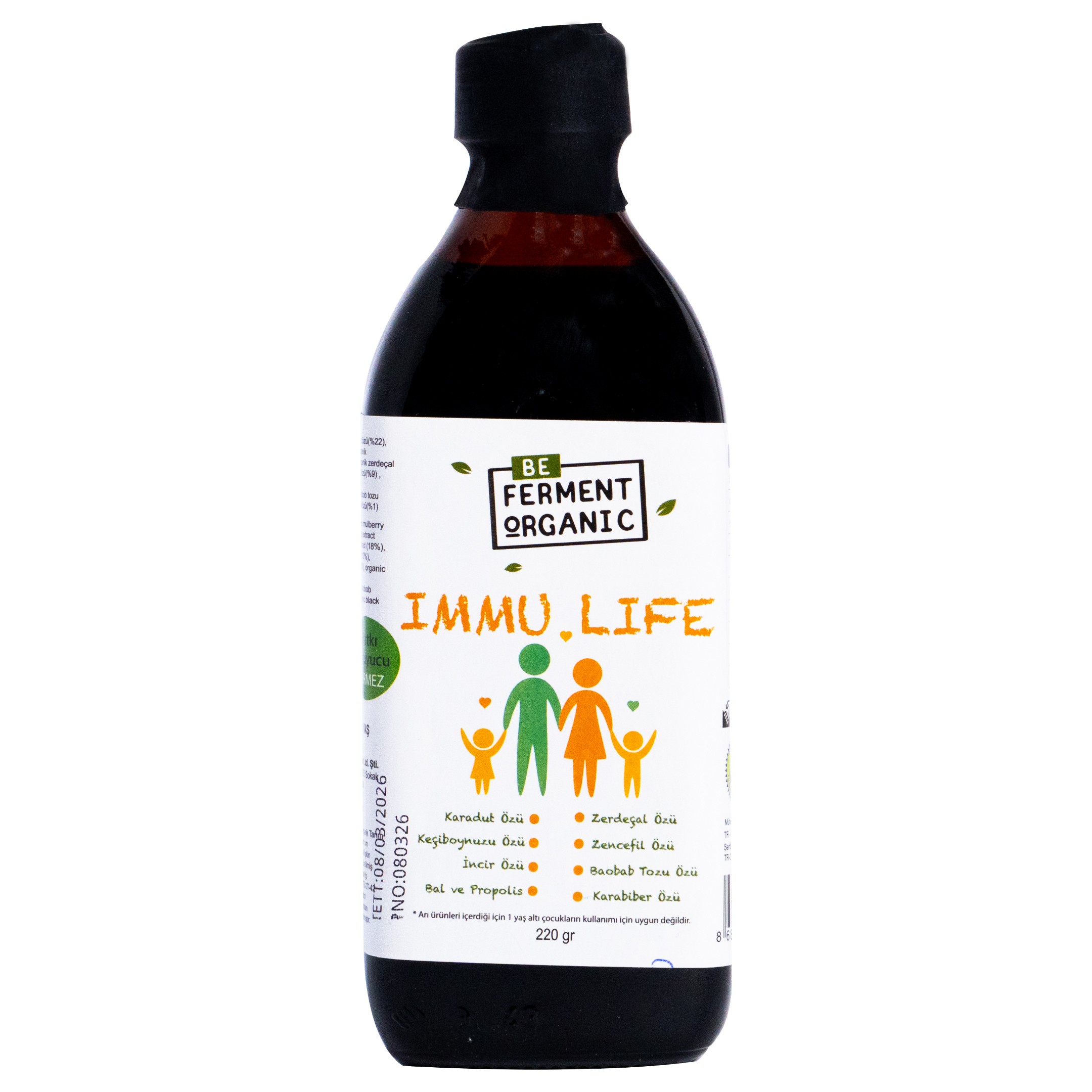 Organik Immu Life Şurup 220 Gr