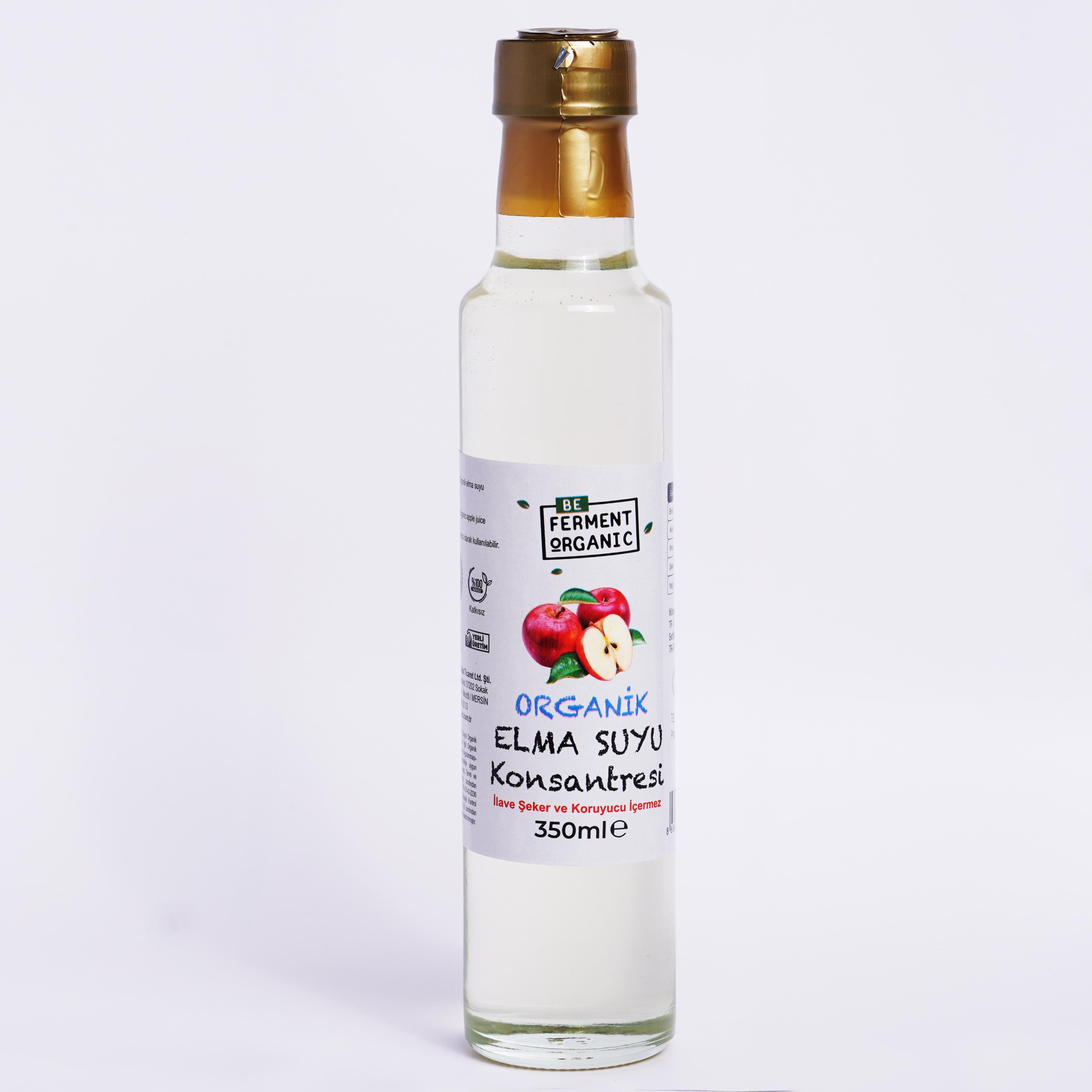 Organik Elma Suyu Konsantresi - 350 Gr