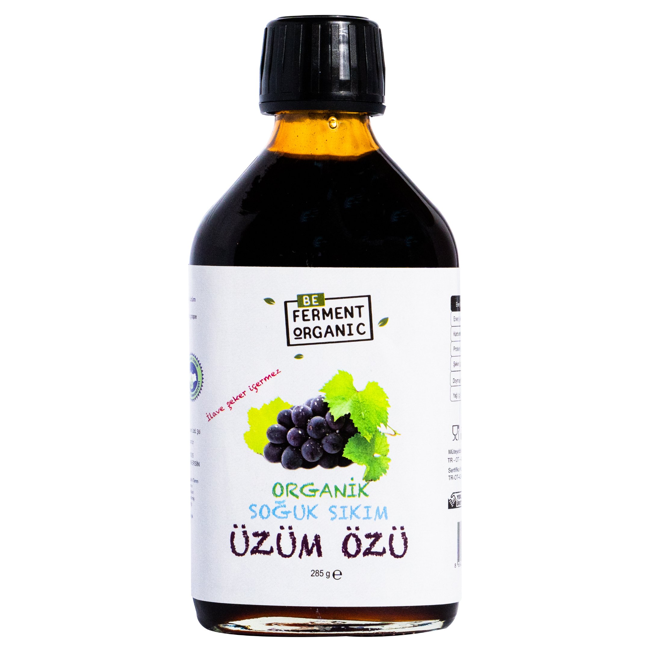 Organik Üzüm Özü 285 Cc