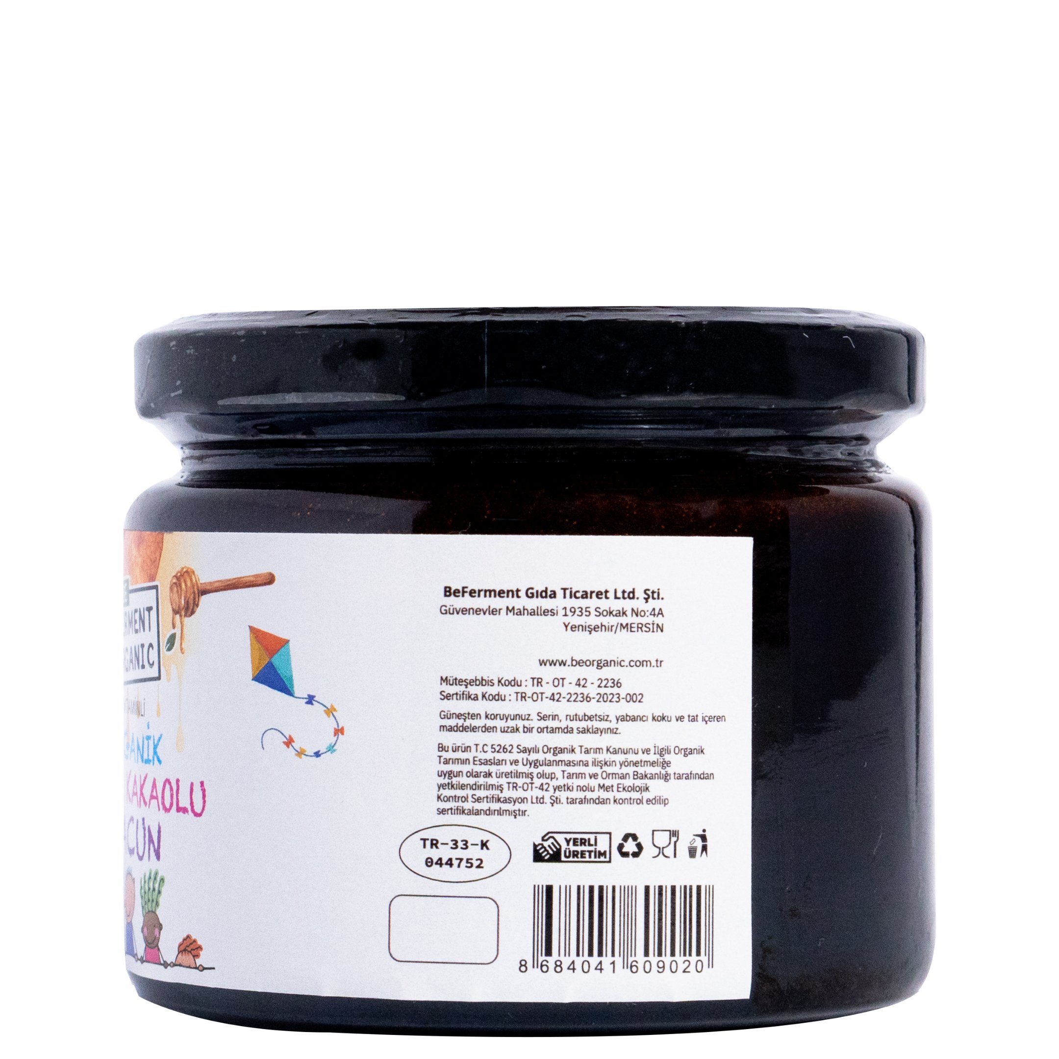 Organik Ballı Kakaolu Çocuk Macunu 350 Gr