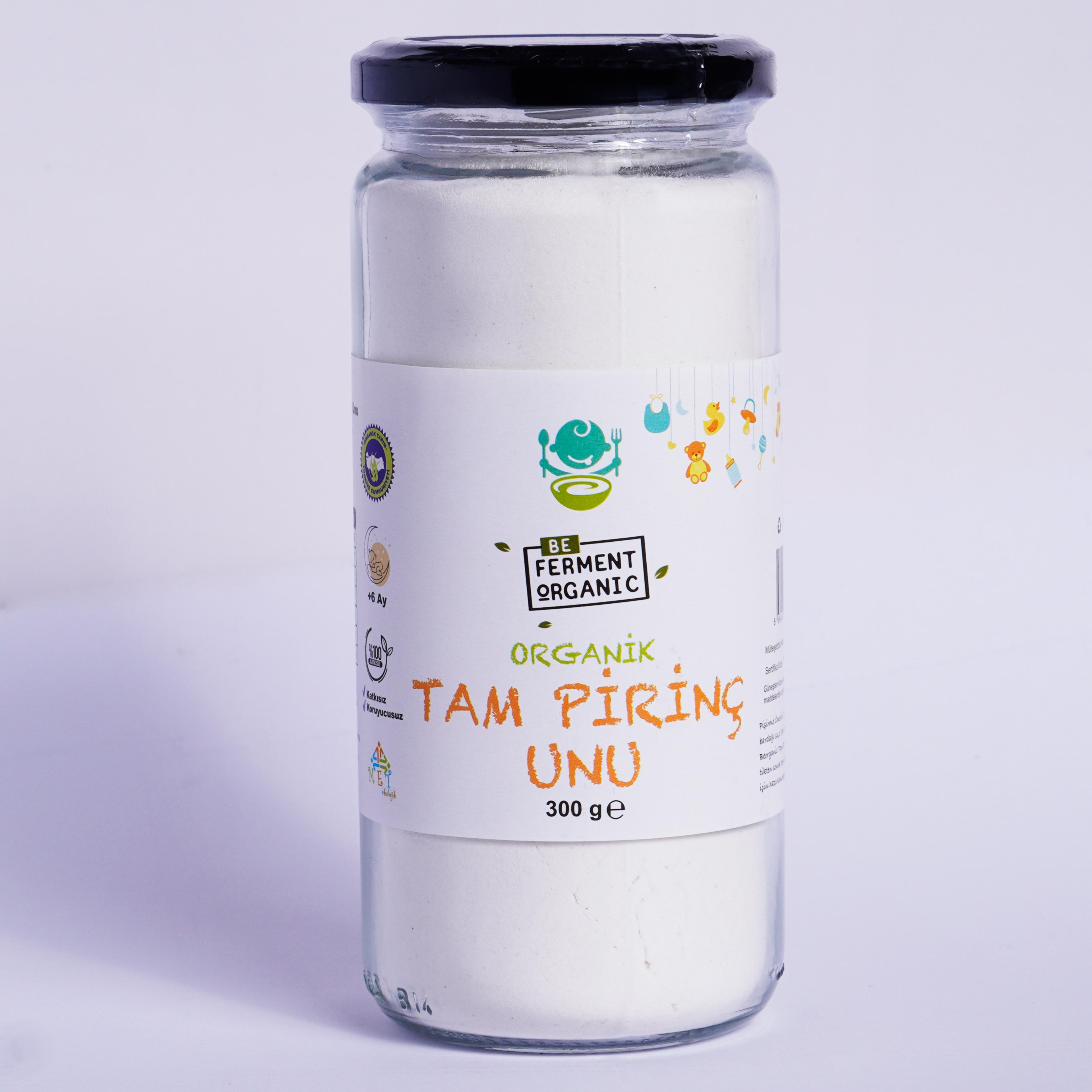 Organik Tam Pirinç Unu - 300 Gr