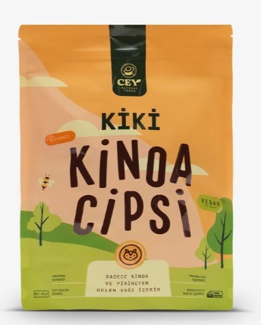 Kinoa Cipsi Kiki 80 Gr