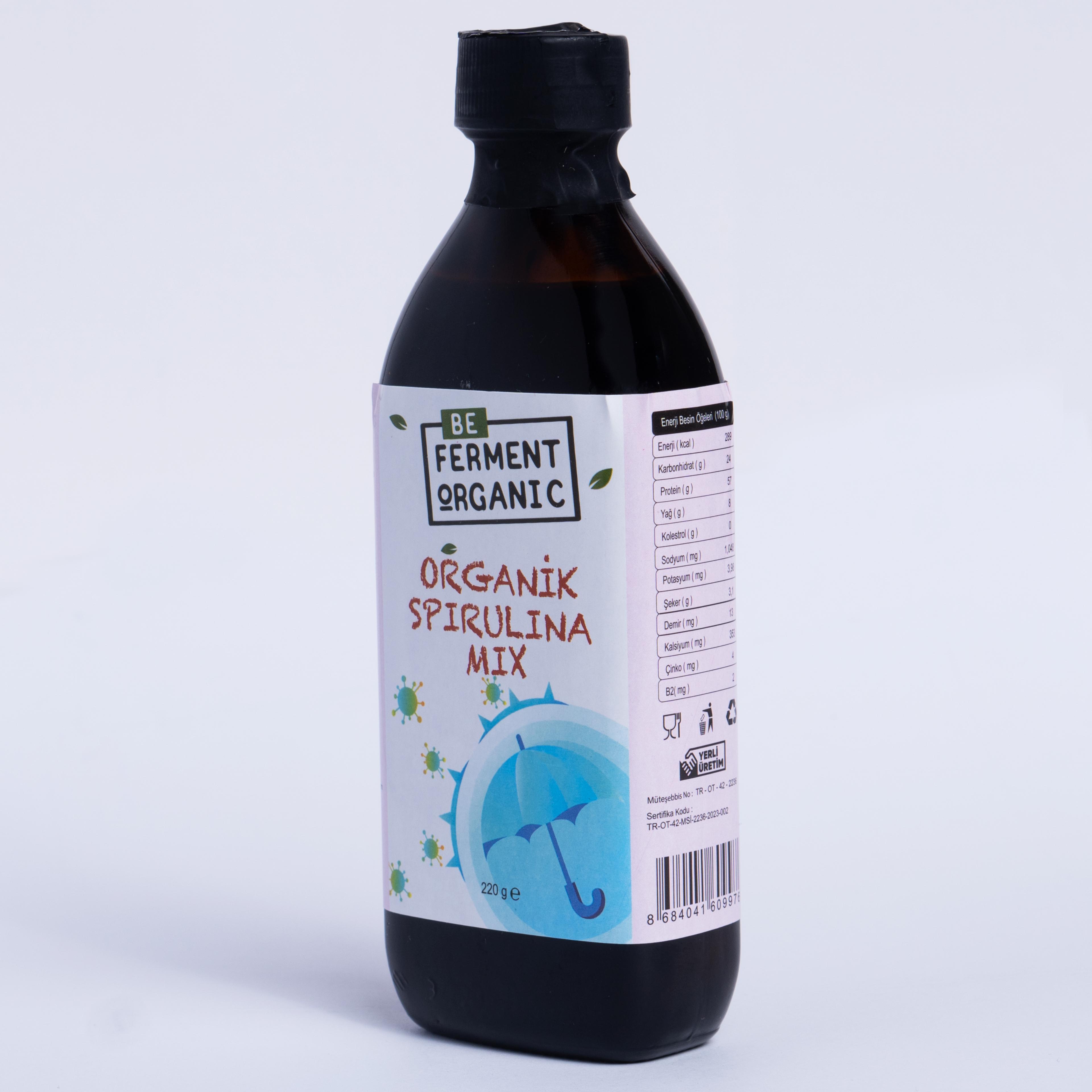 Organik Spirulinalı Mix 220 Gr