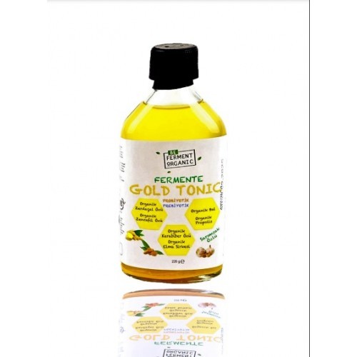 Organic Curcumin Ginger Gold Tonic Sarımsaklı 220 cc