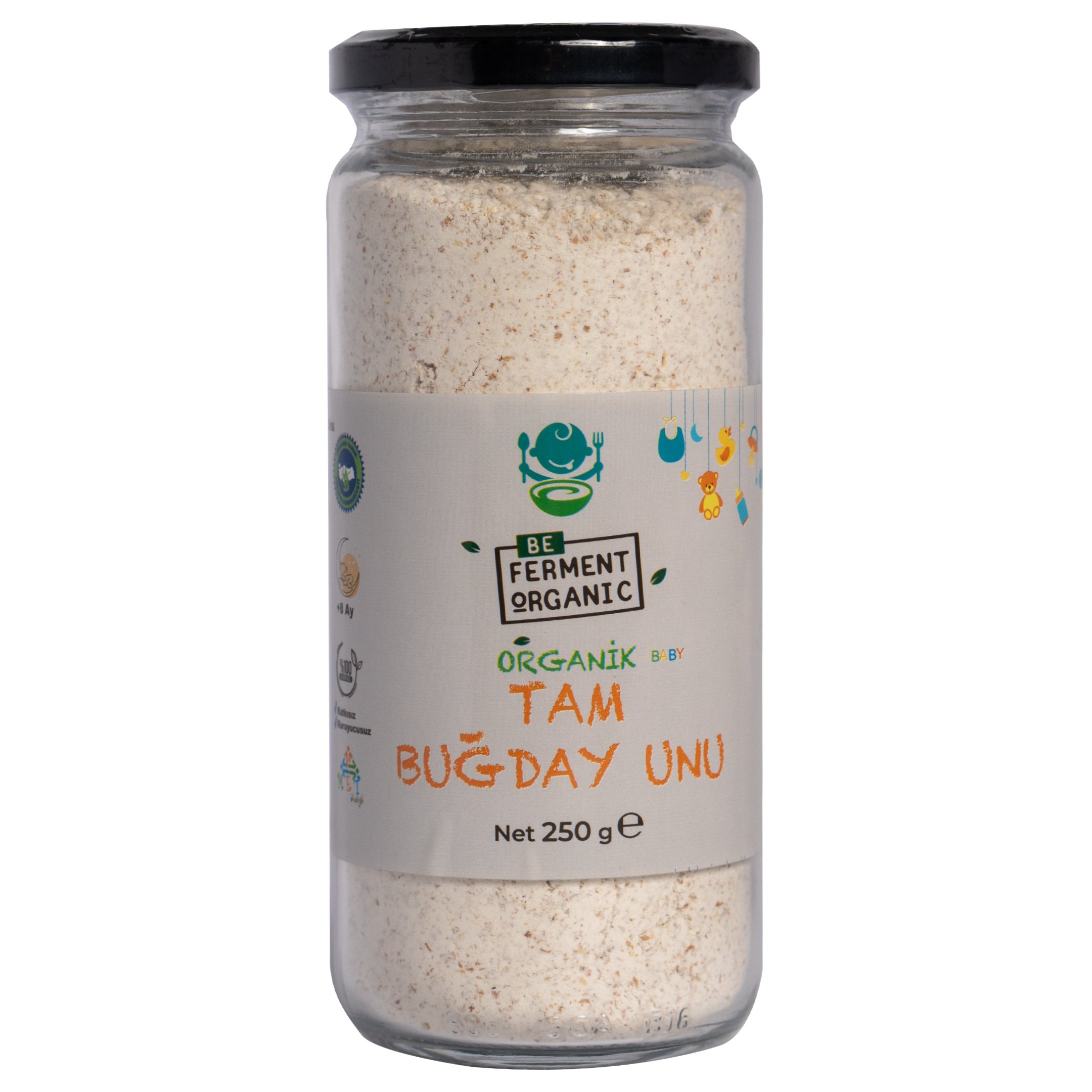 Organik Tam Buğday Unu - 250 Gr