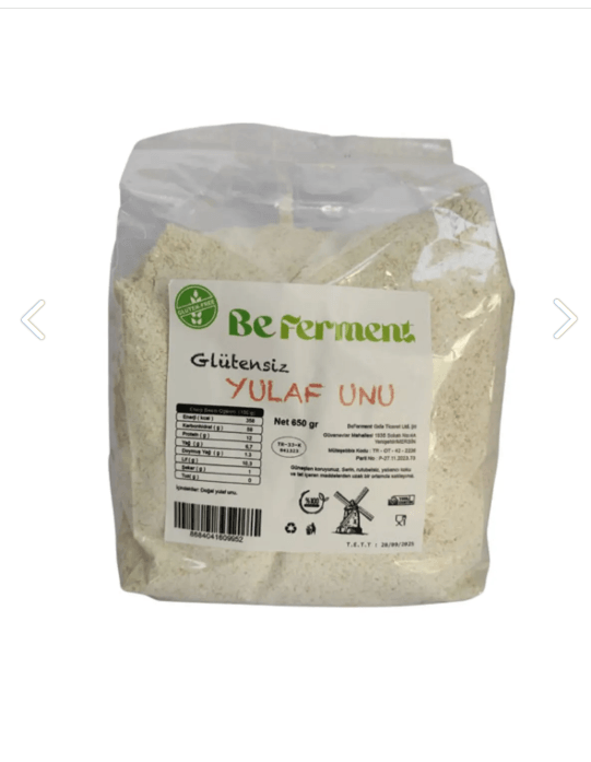 Glutensiz Yulaf Unu 650 gr