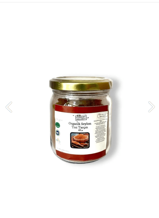 Organik Toz Tarçın 85 Gr