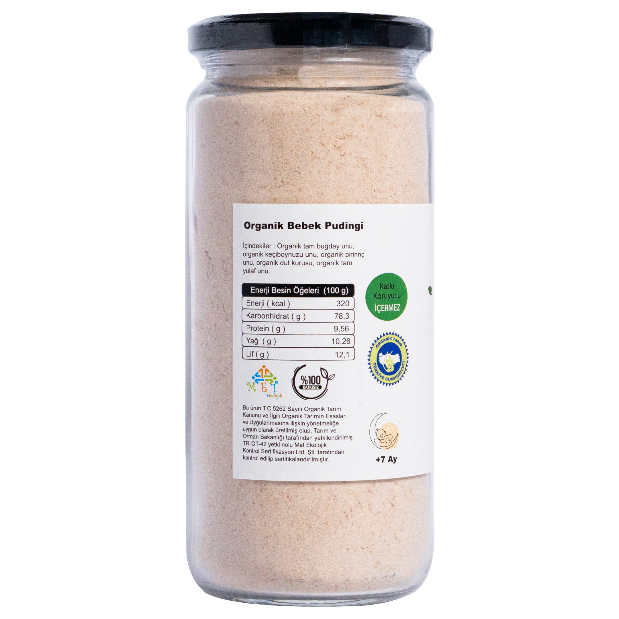 Organik Bebek Pudingi 300 Gr