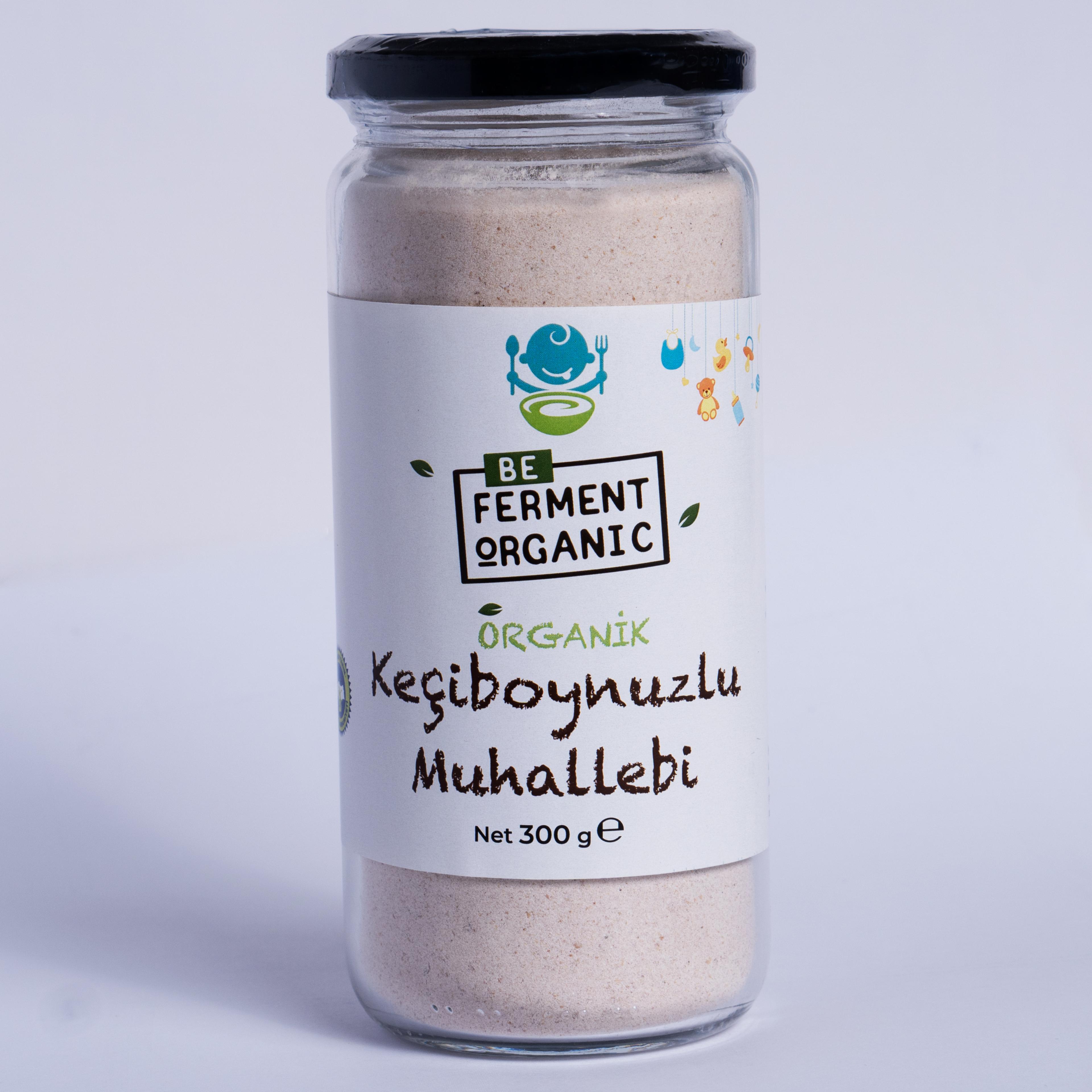 Organik Keçiboynuzlu Muhallebi - 300 Gr
