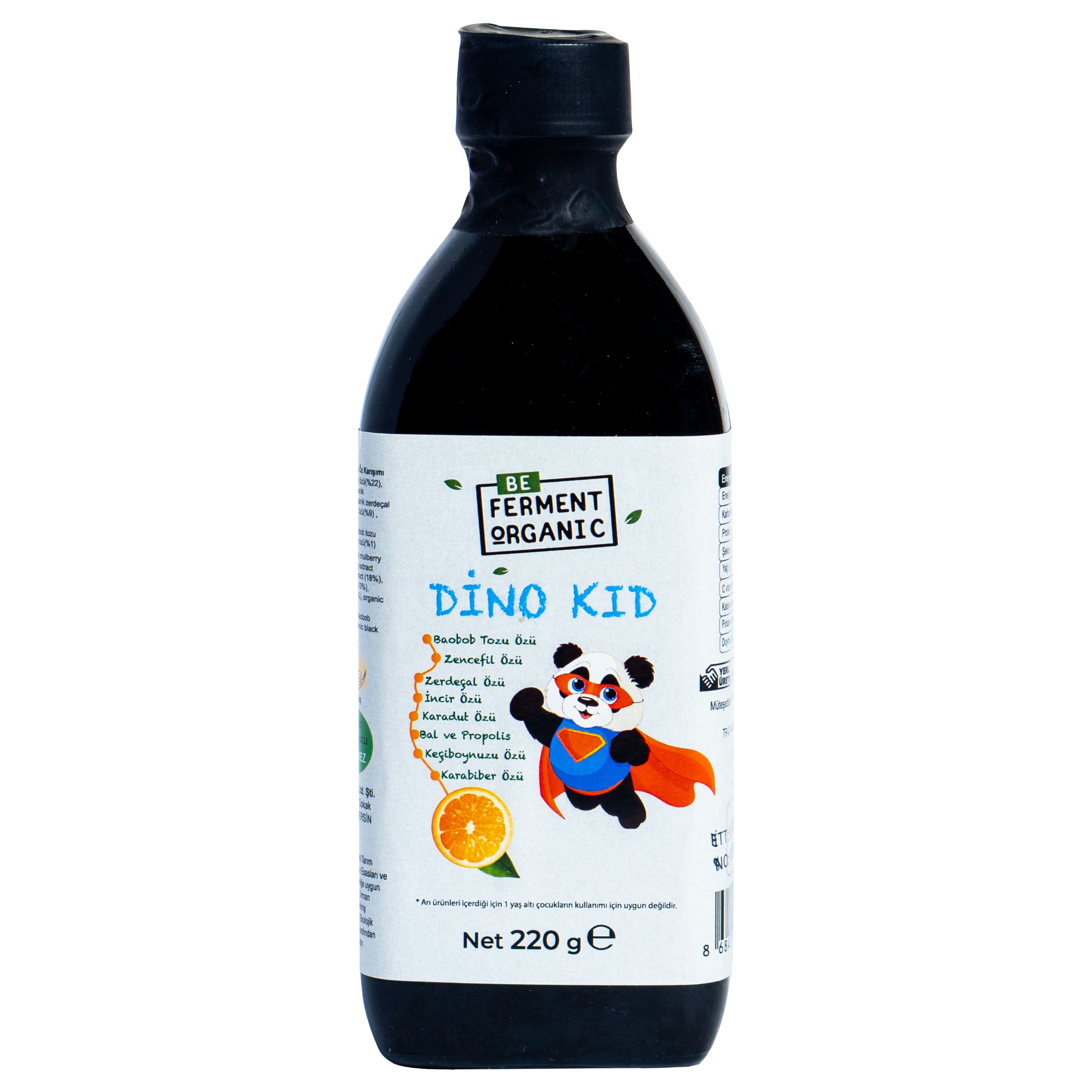 Organik Dino Kids Öz Karışım 220 Gr