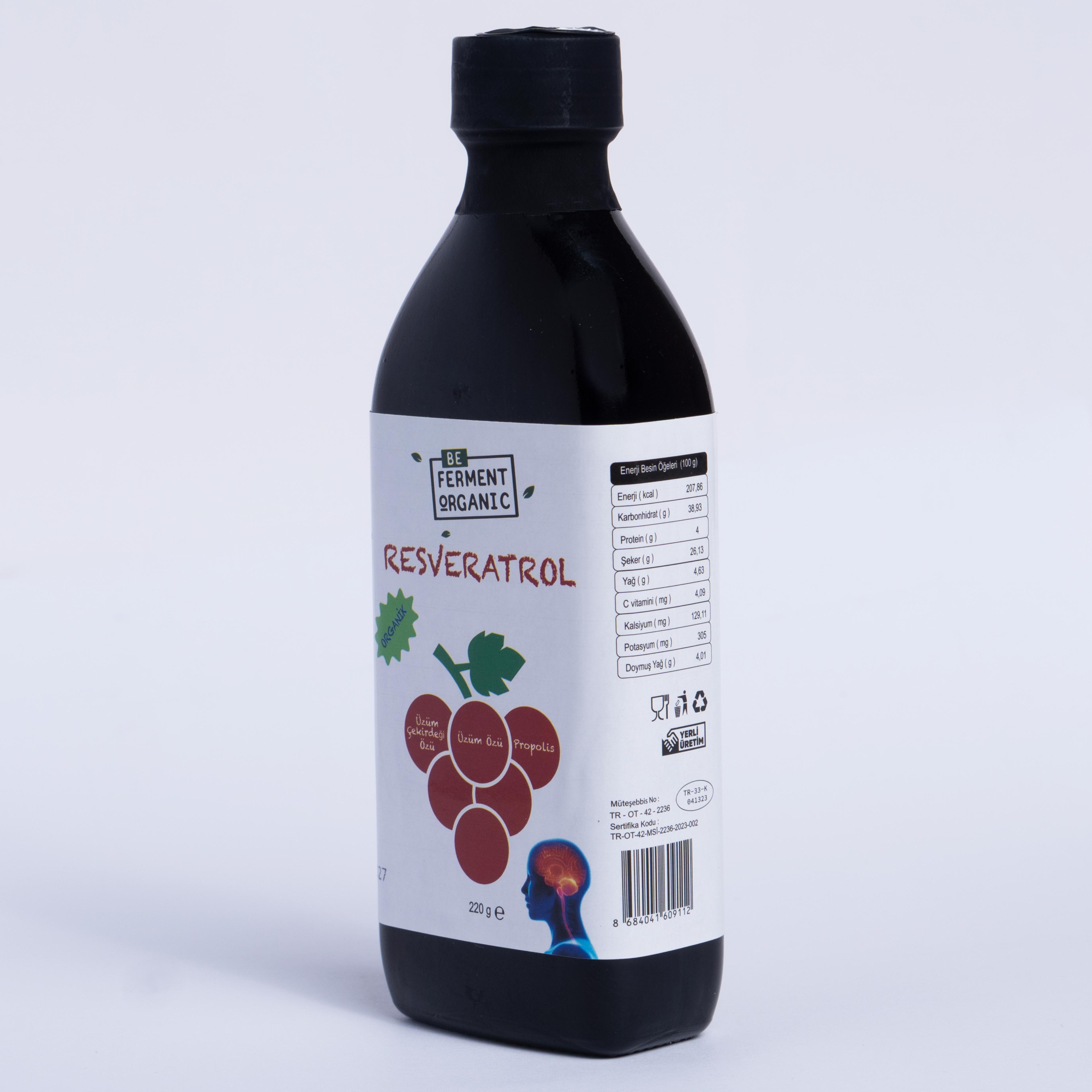 Organik Resveratrol 220 Gr
