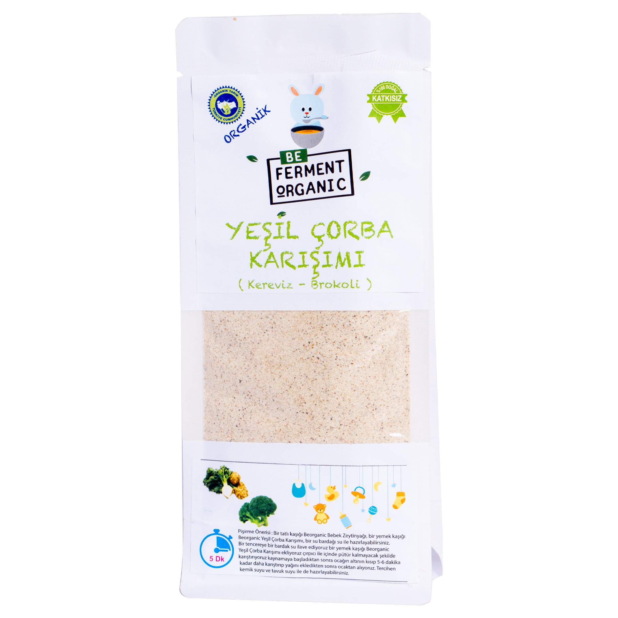 Organik Yeşil Çorba Karışımı 180 Gr