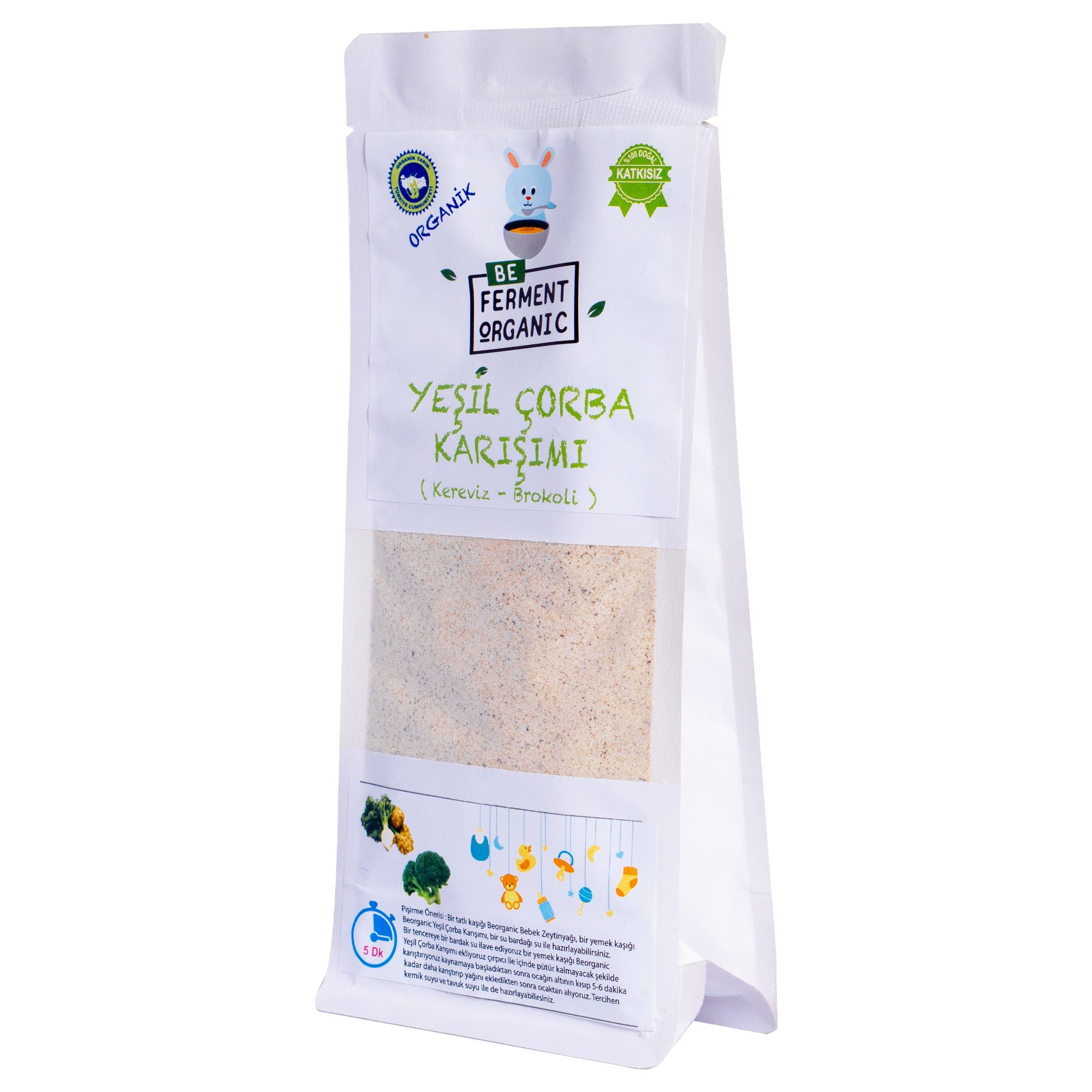 Organik Yeşil Çorba Karışımı 180 Gr