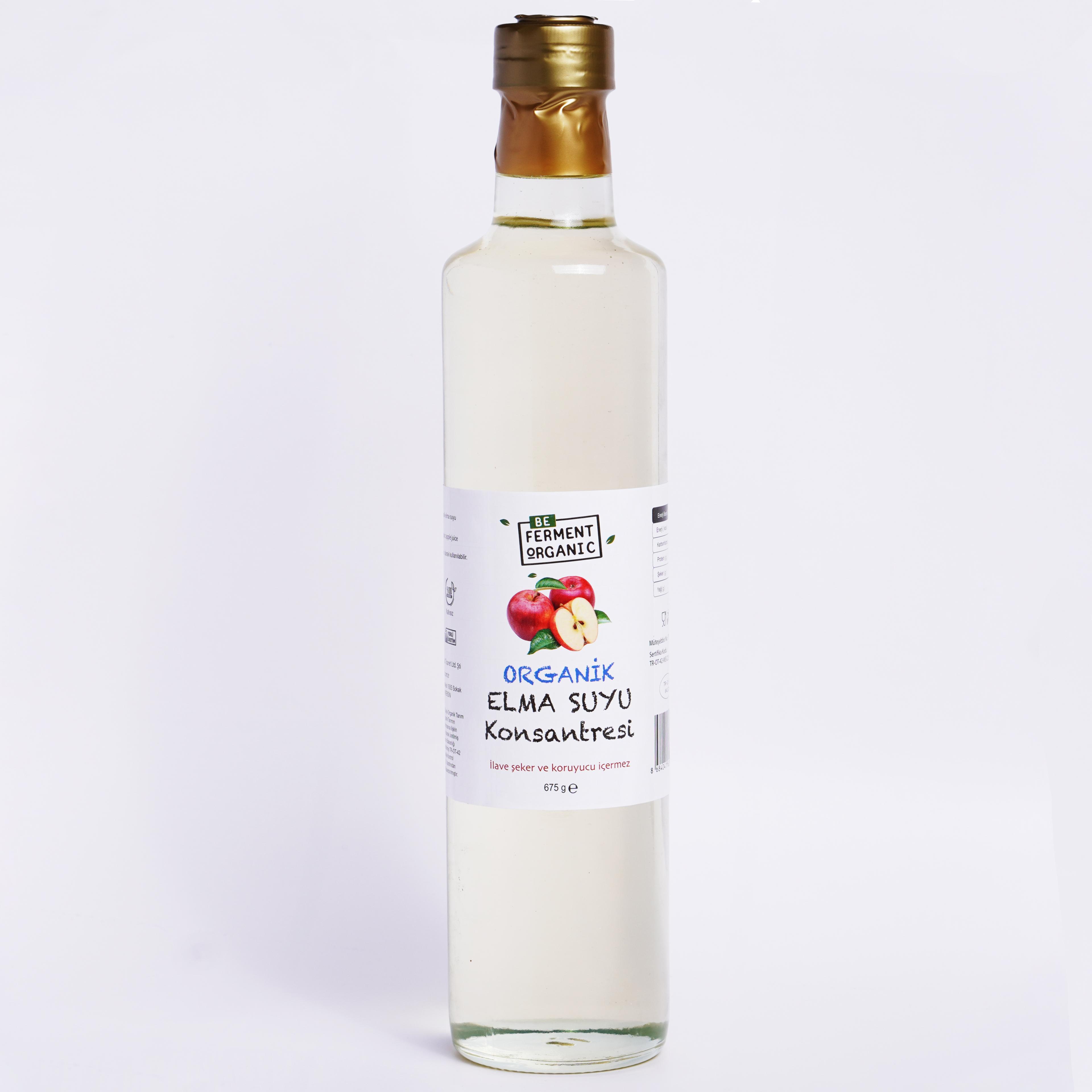 Organik Elma Suyu Konsantresi - 675 Gr