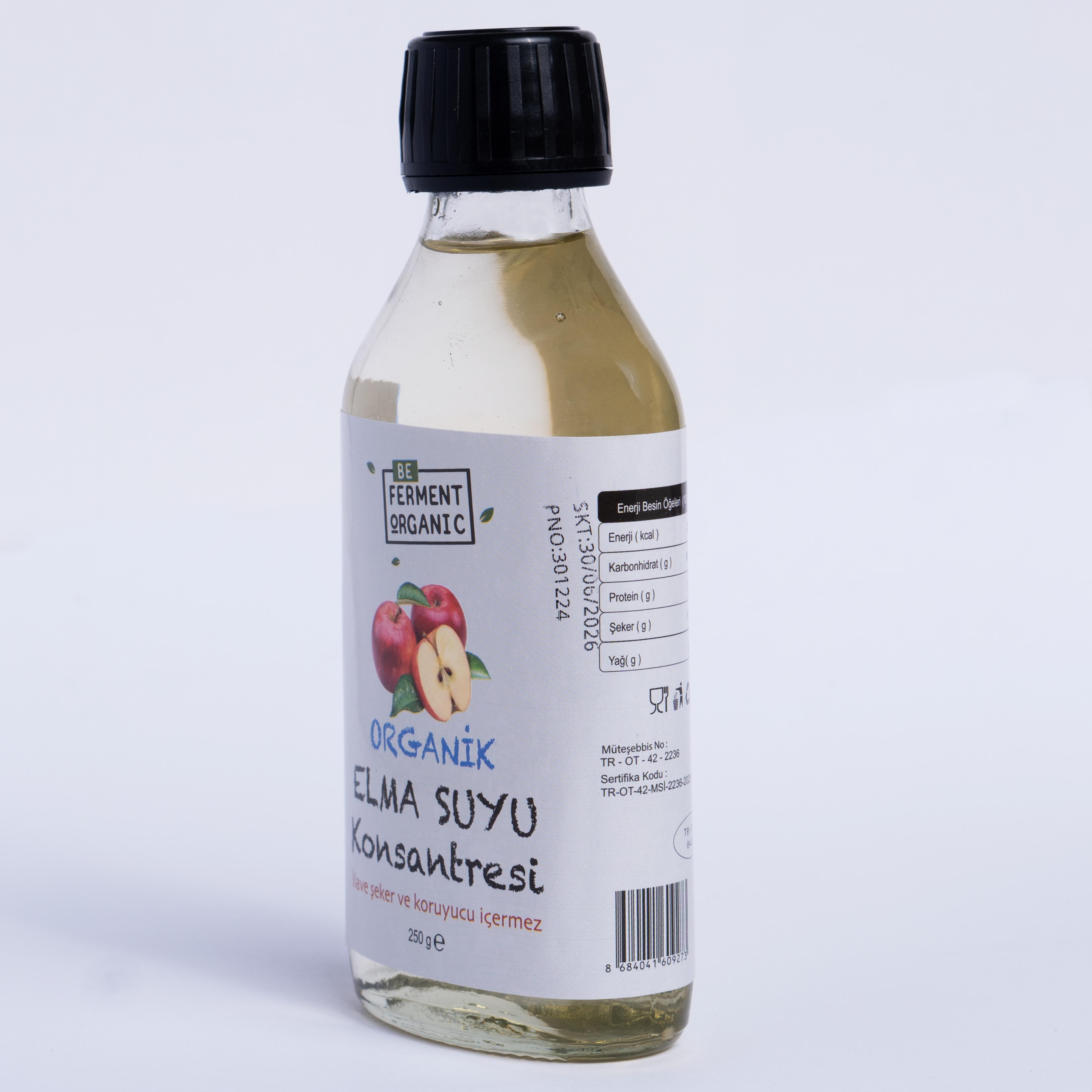 Organik Elma Suyu Konsantresi