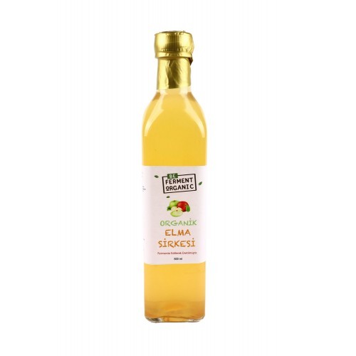 Organik Elma Sirkesi  500 Ml