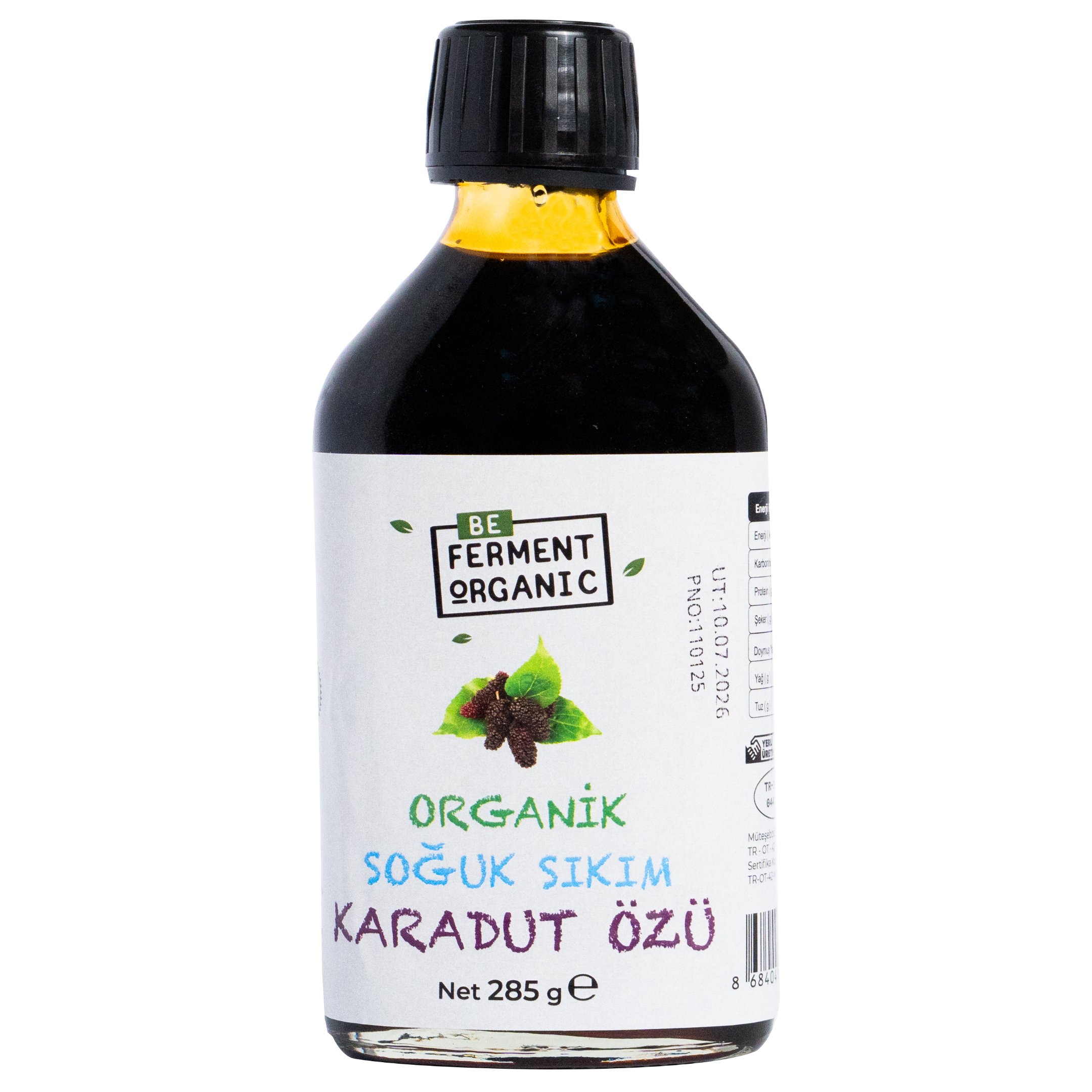 Organik Karadut Özü 285 Gr