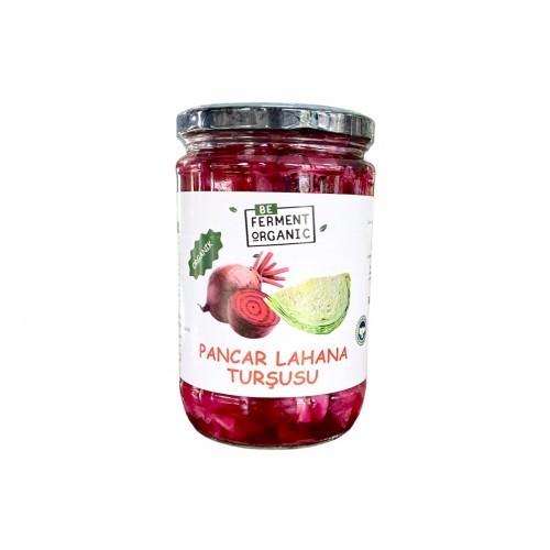 Organik Pancar + Lahana Turşusu - 250 Gr