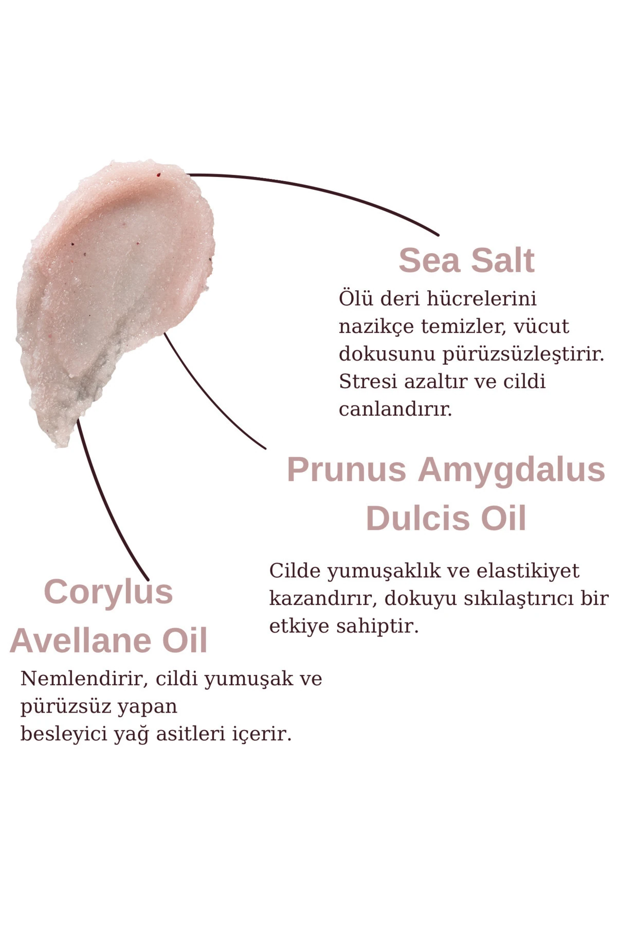 Besleyici, Arındırıcı ve Nemlendirici Vücut Peelingi-Body Scrub (Hibiscus Sabdariffa )