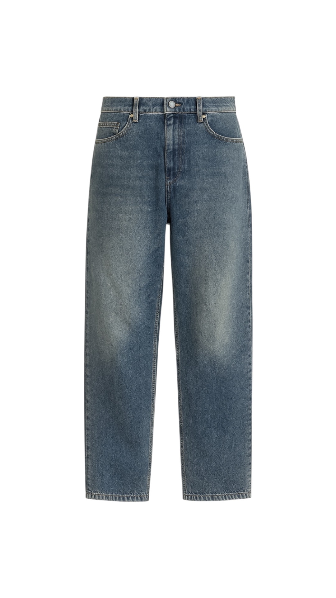 Retro Blue Baggy Jean - Retro Blue