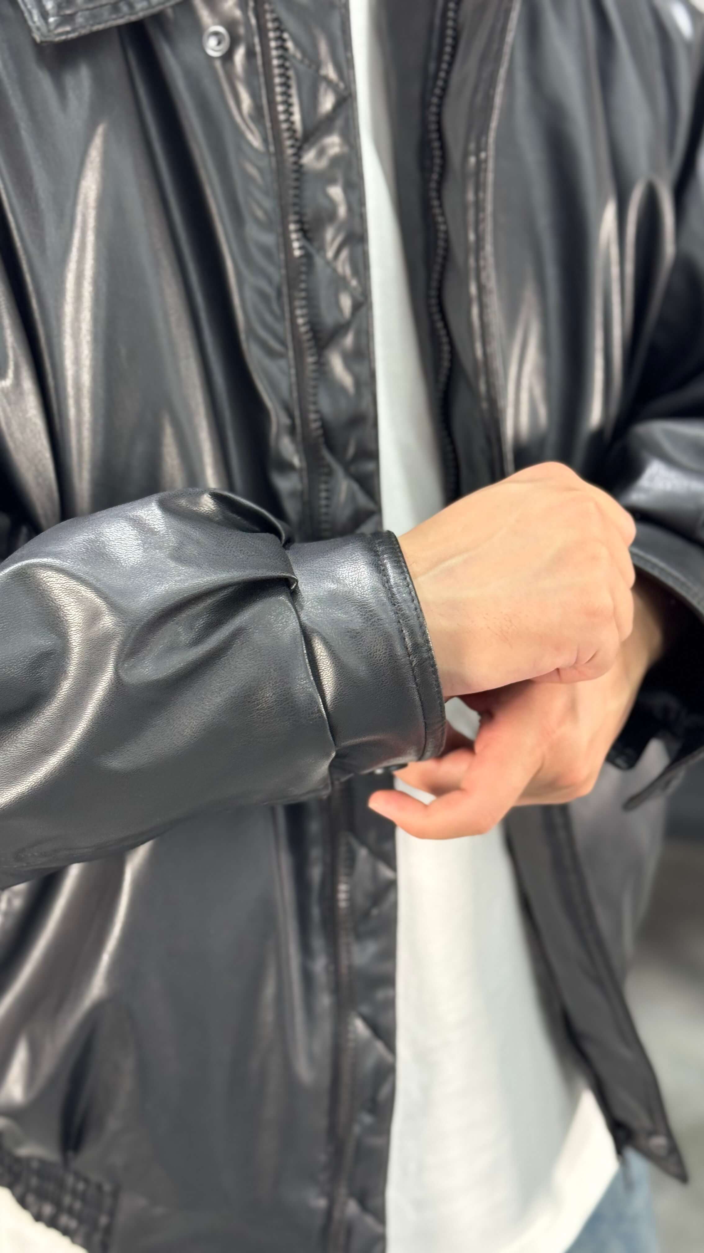 Vintage Deri Bomber Mont